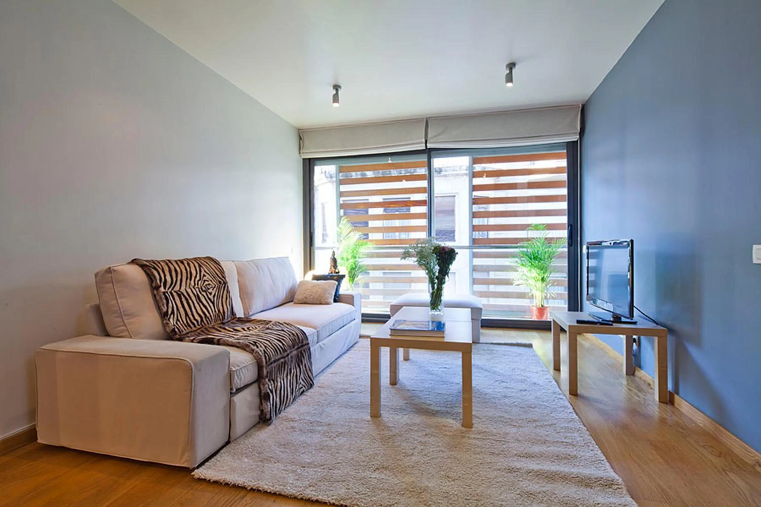 TV and multimedia in Attic Apartment in Bonanova with Private Terrace