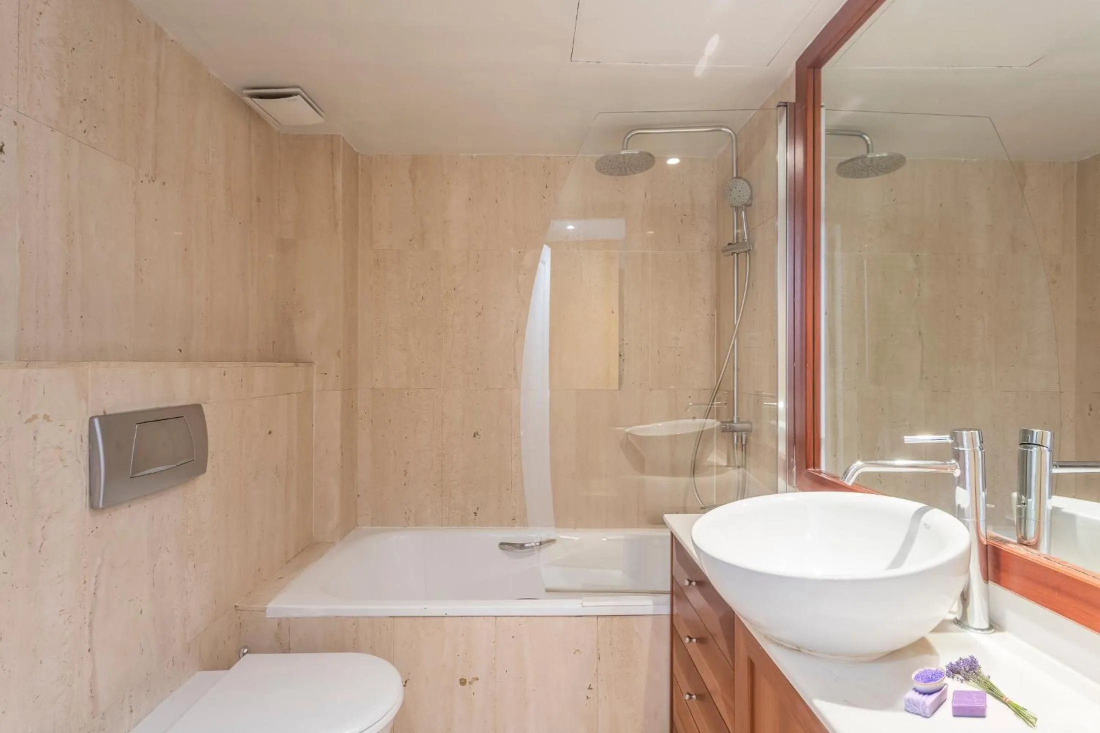 Shower in My Space Barcelona Penthouse Terrace