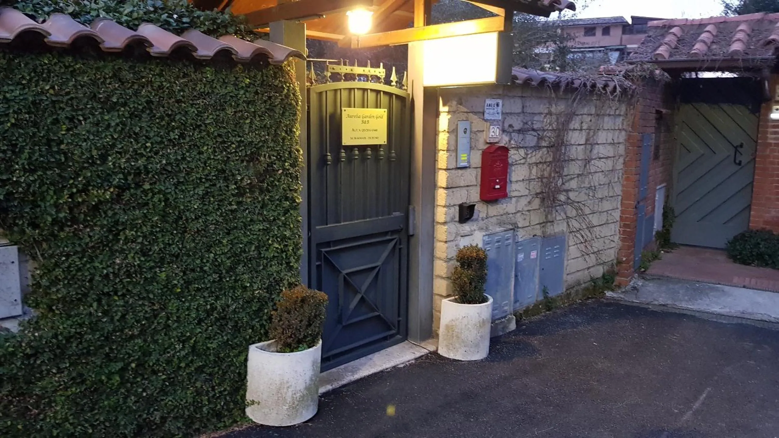 Facade/entrance in Aurelia Garden Gold B&B