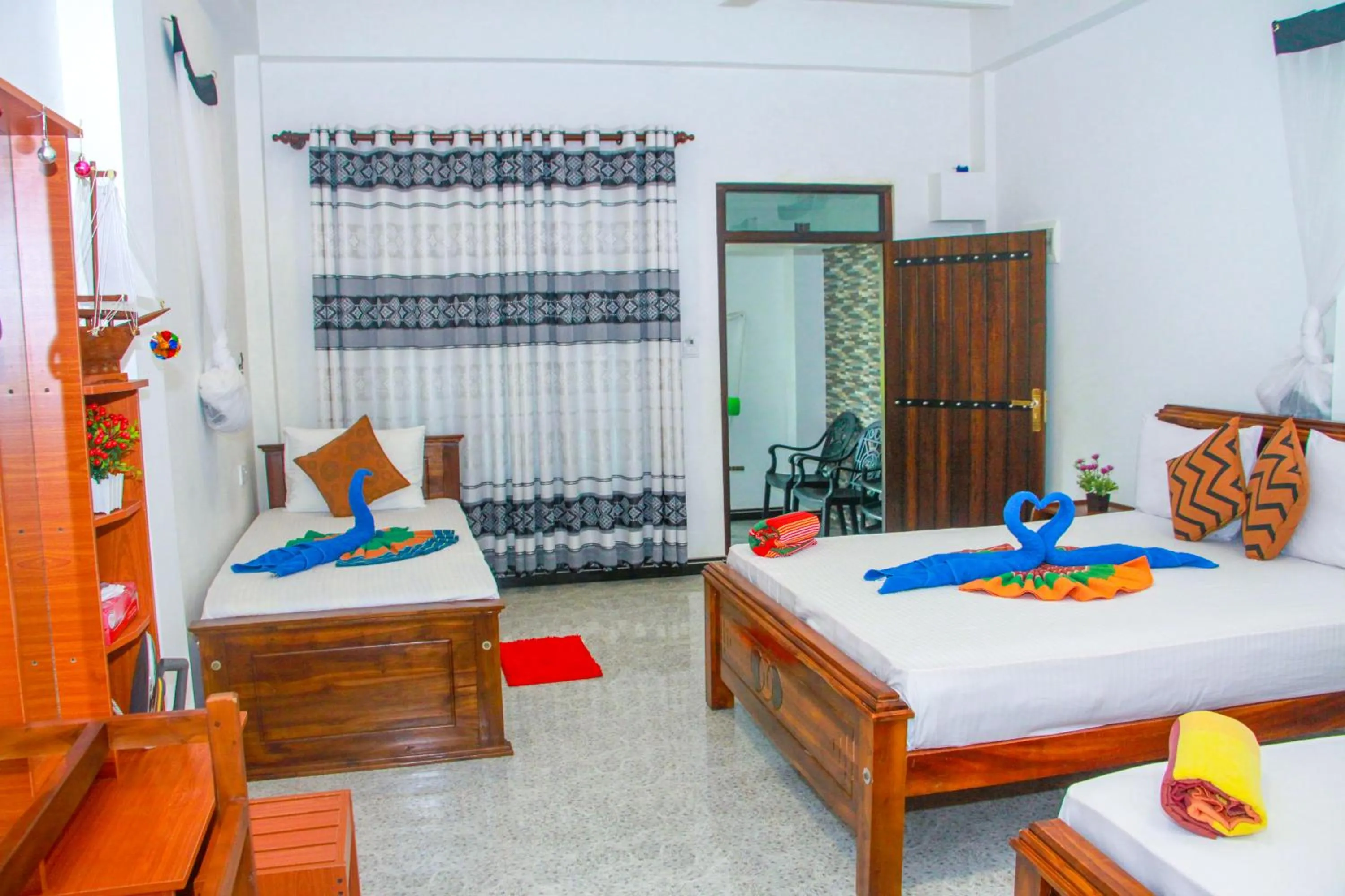 Bedroom, Bed in Sigiri Tarushan Home Stay