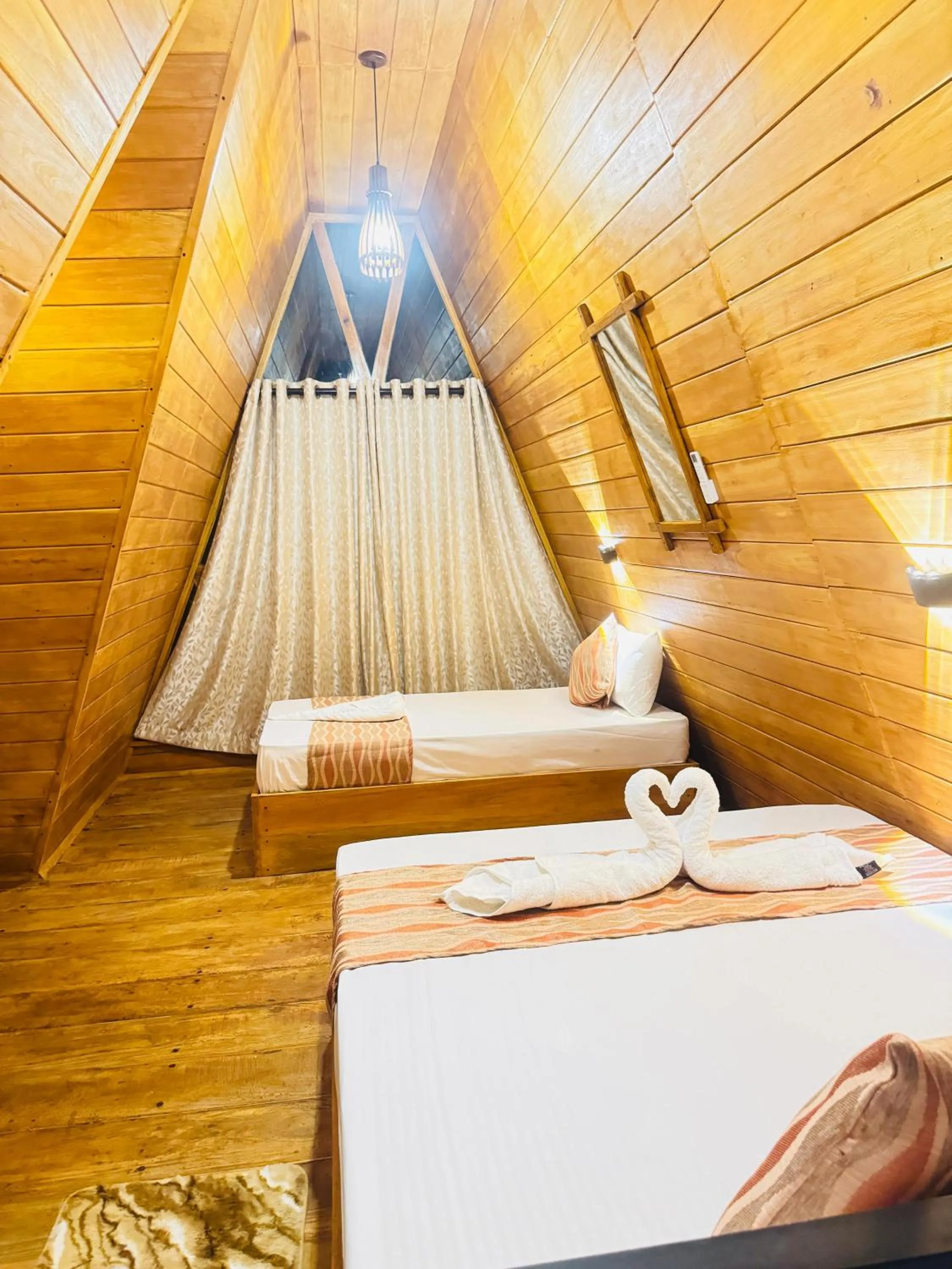 Photo of the whole room, Bed in Sigiri Tarushan Home Stay