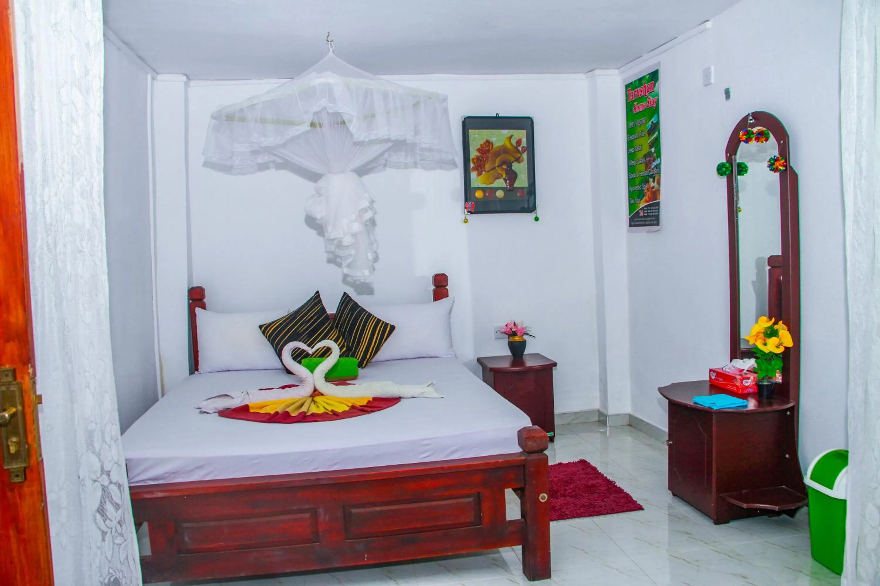 Bedroom, Bed in Sigiri Tarushan Home Stay