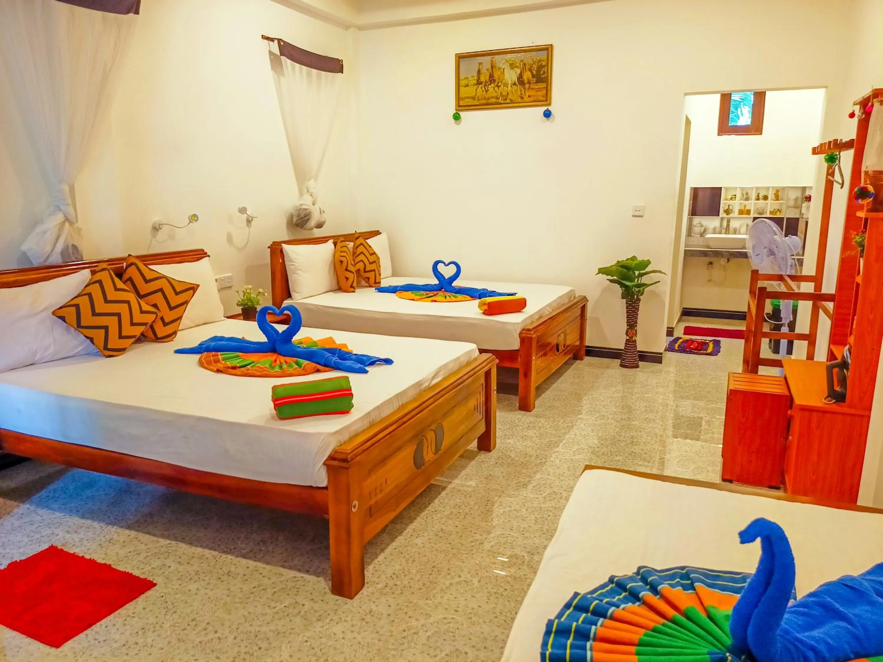 Bedroom, Bed in Sigiri Tarushan Home Stay