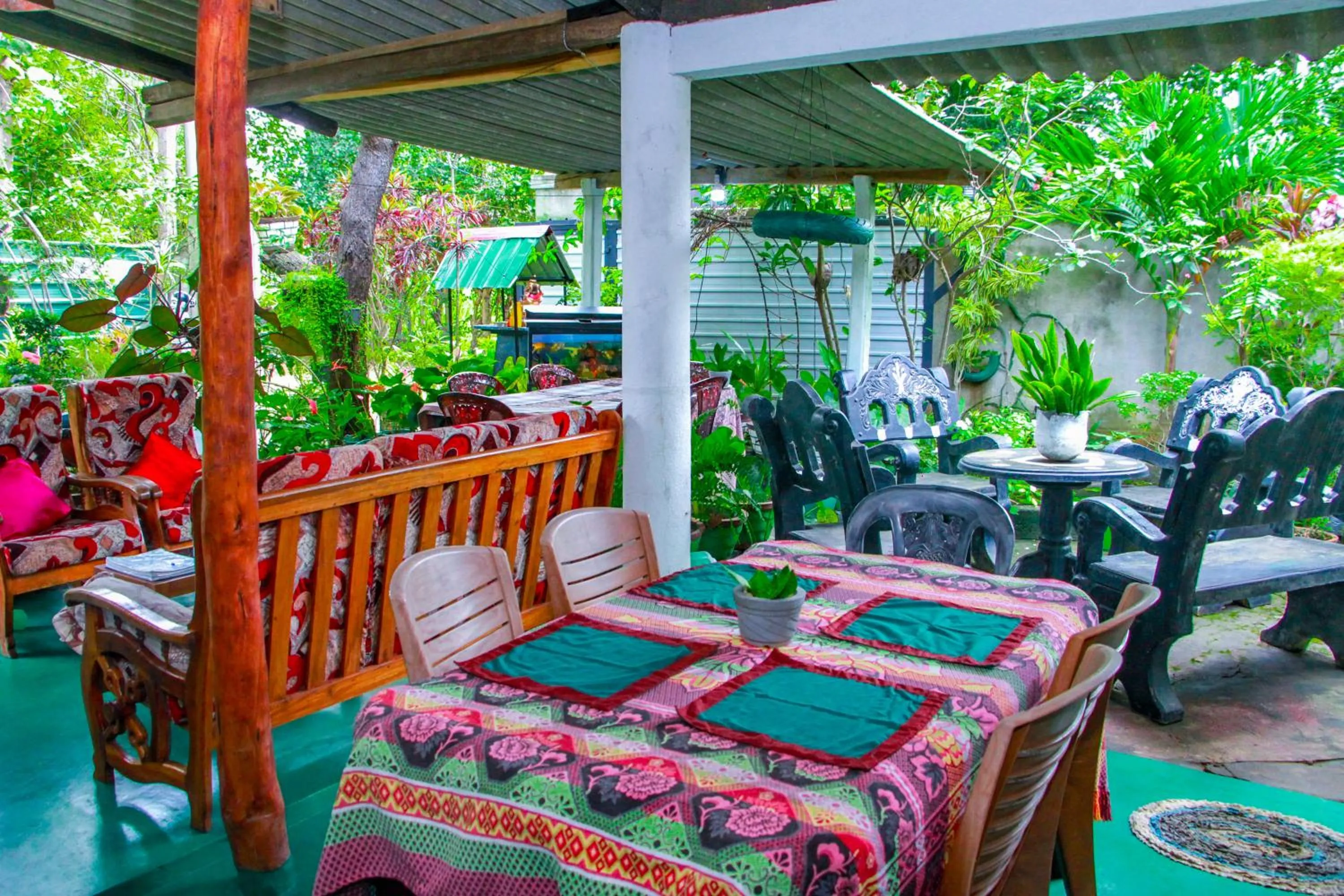 Living room in Sigiri Tarushan Home Stay