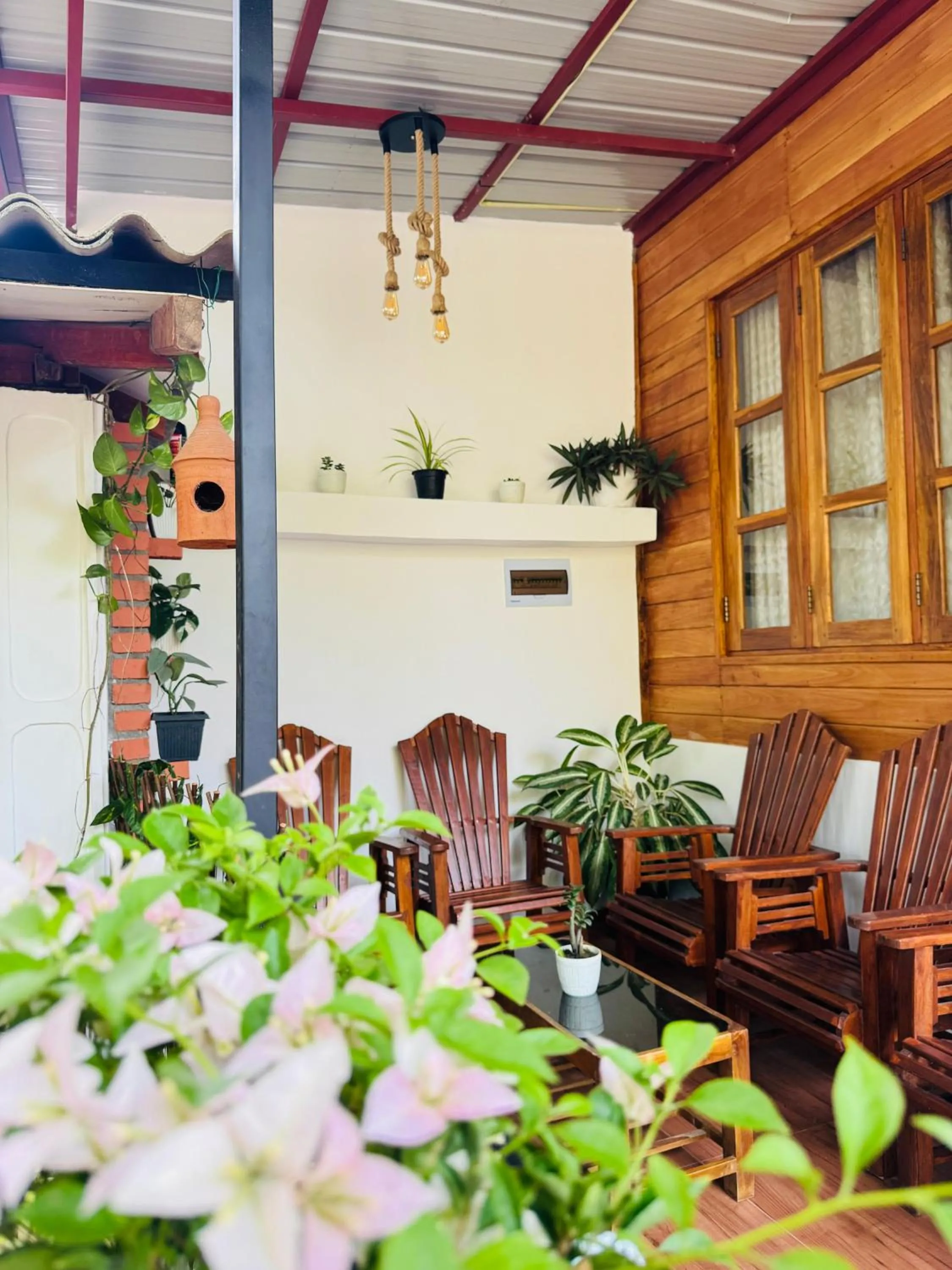 Living room in Sigiri Tarushan Home Stay