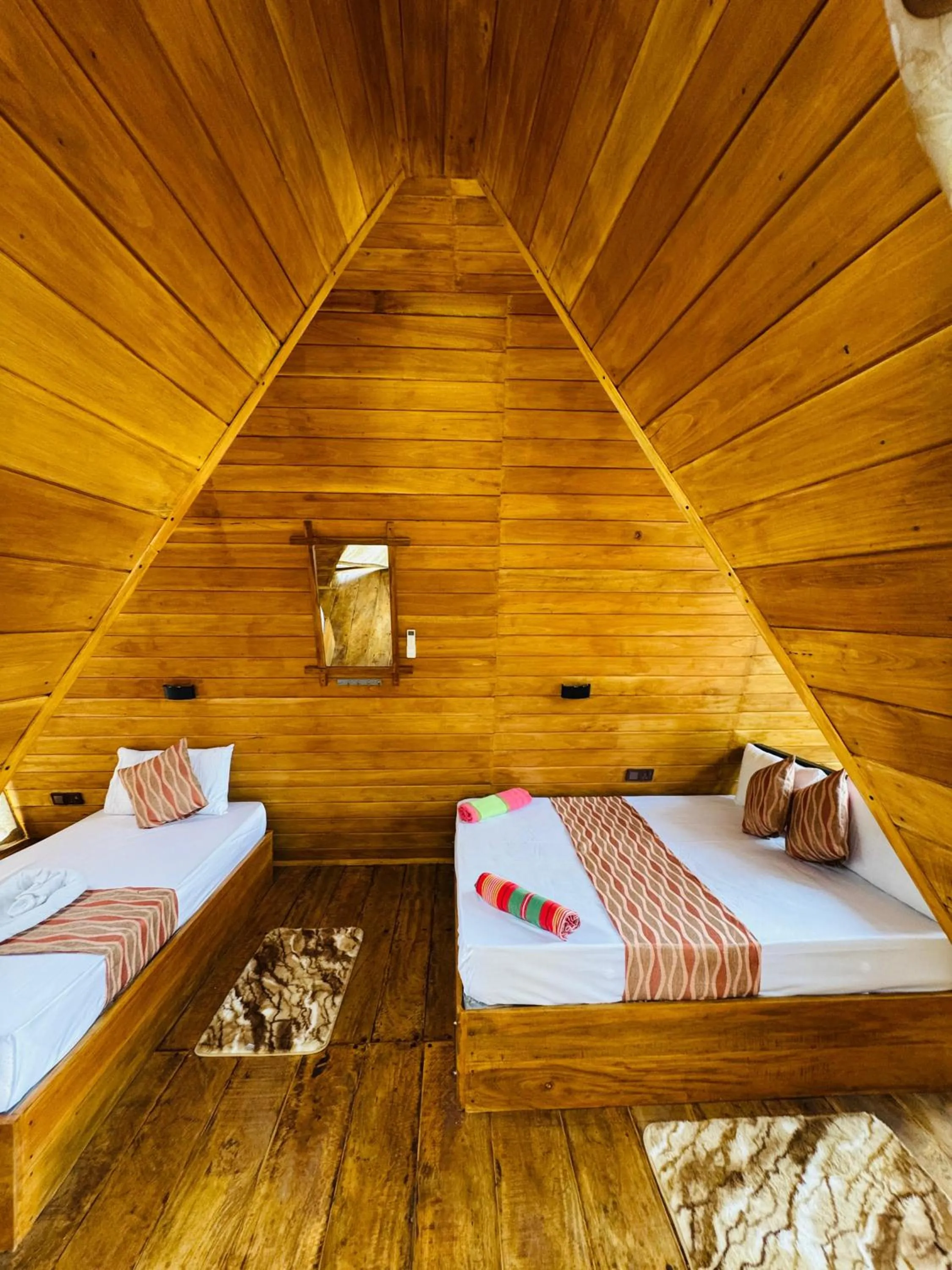 Bedroom, Bed in Sigiri Tarushan Home Stay