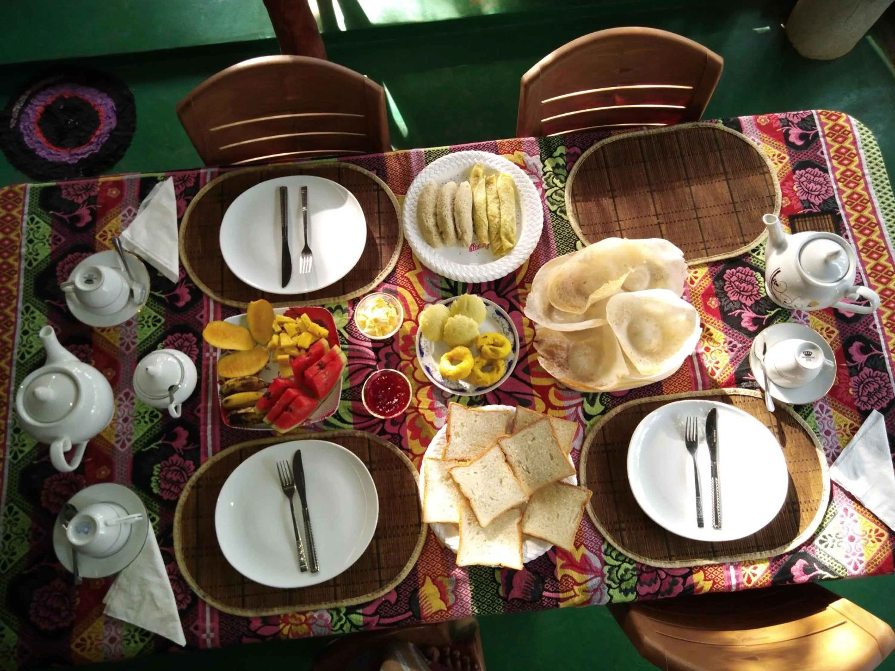 Breakfast in Sigiri Tarushan Home Stay