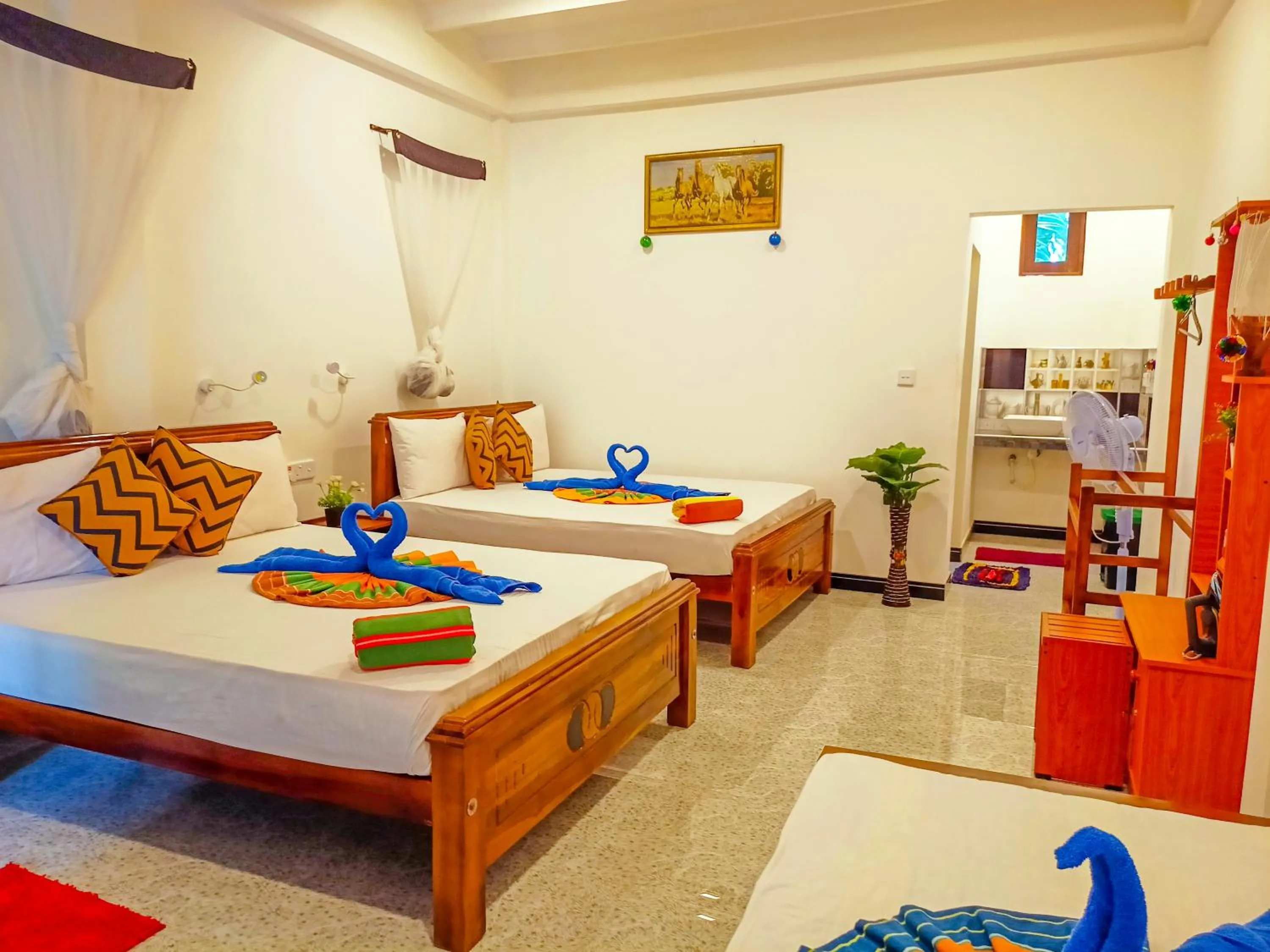Bedroom, Bed in Sigiri Tarushan Home Stay