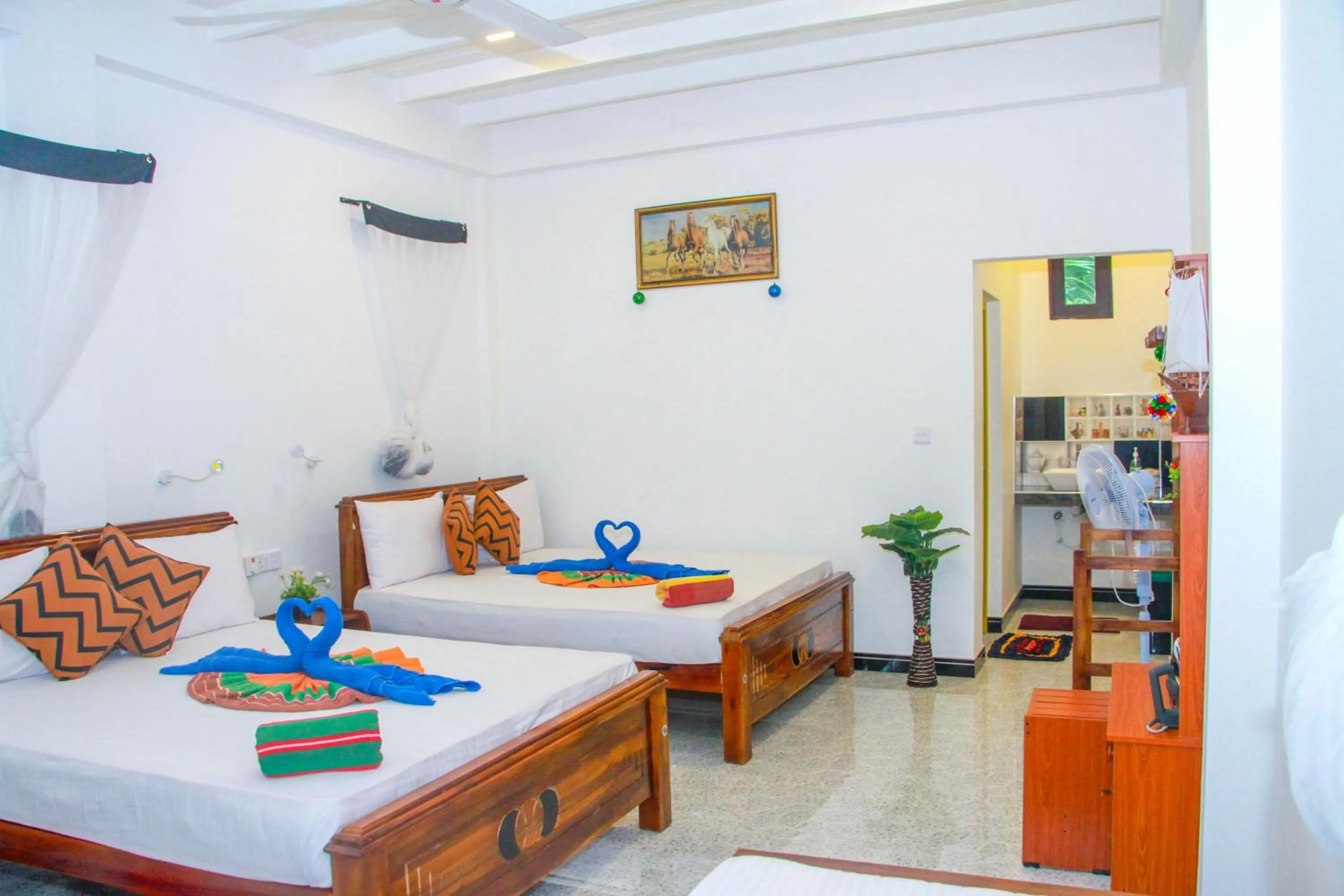 Bedroom, Bed in Sigiri Tarushan Home Stay