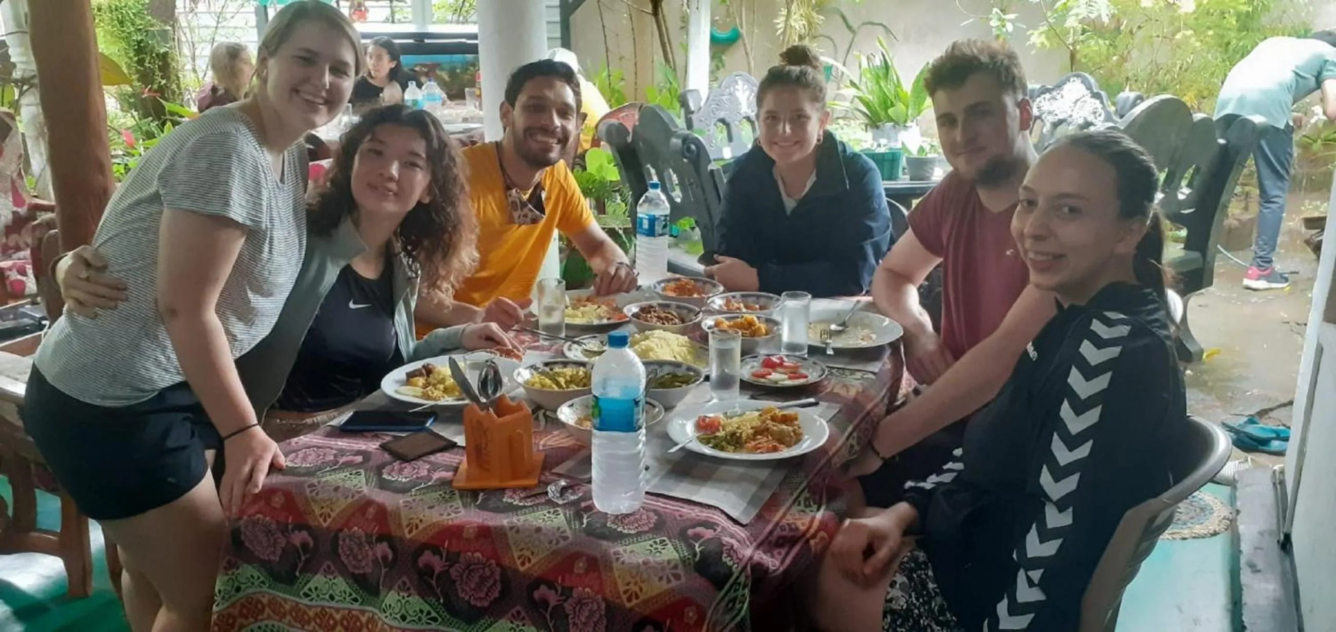 Lunch in Sigiri Tarushan Home Stay