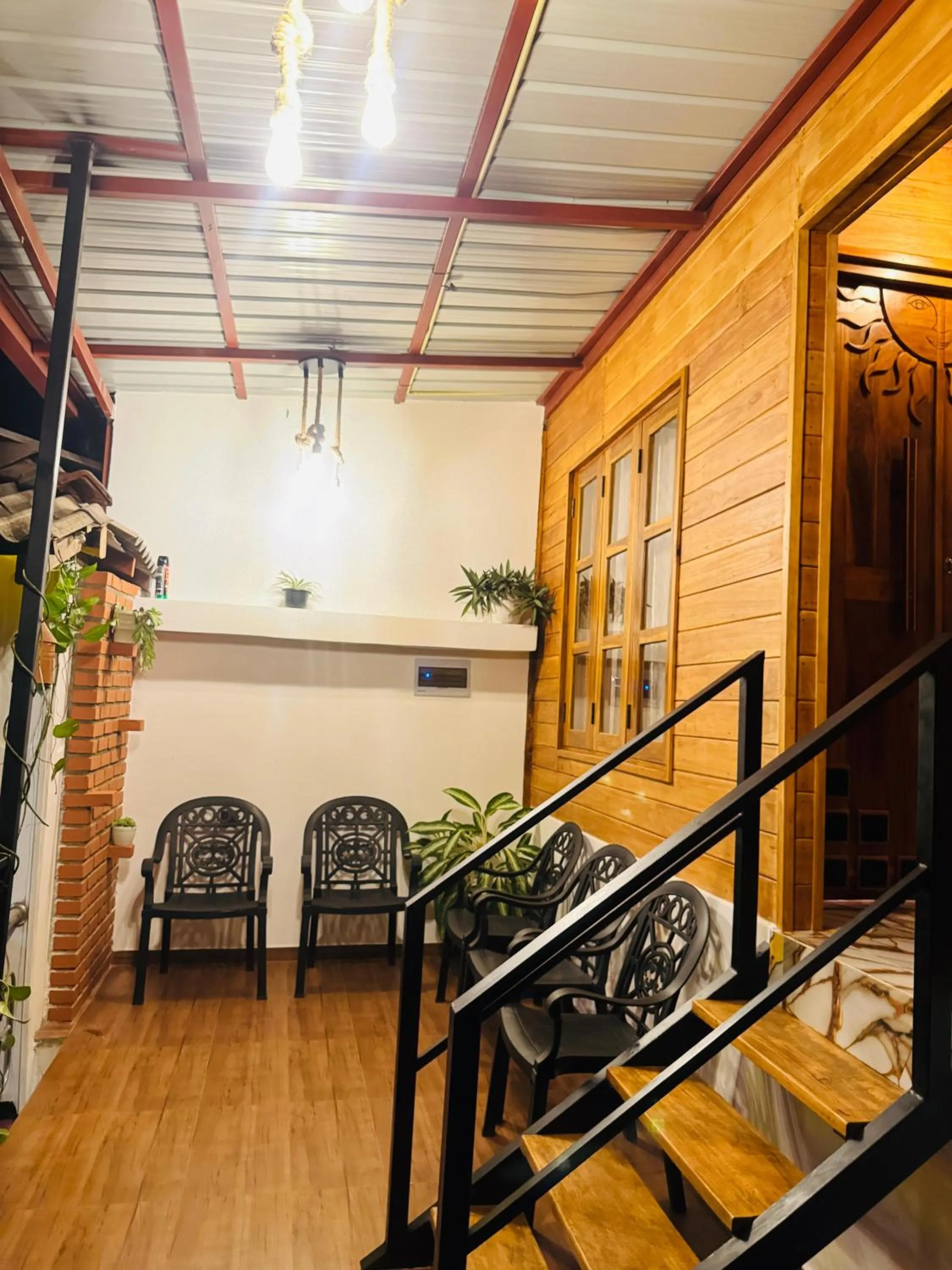 Dining area in Sigiri Tarushan Home Stay