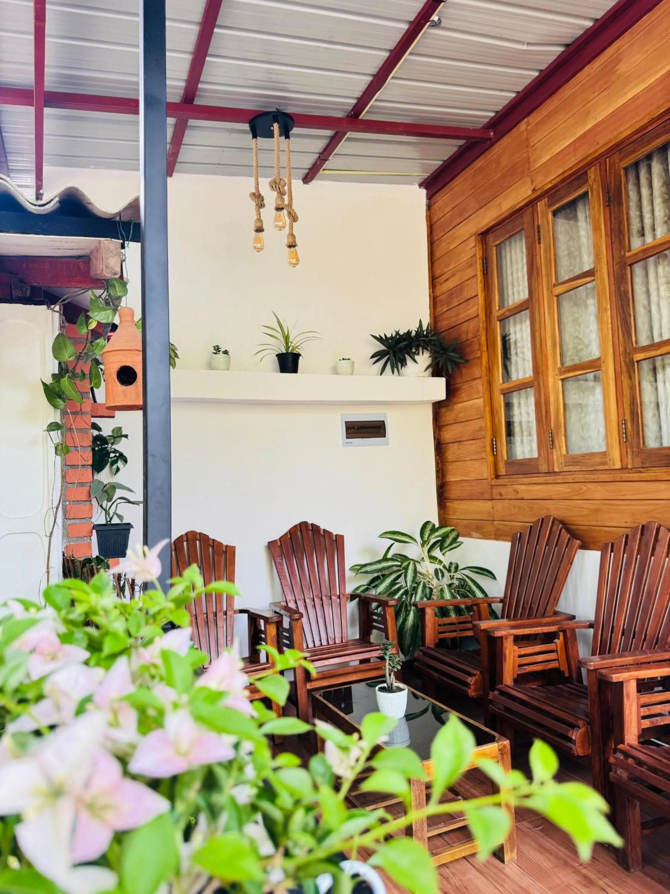 Dining area in Sigiri Tarushan Home Stay