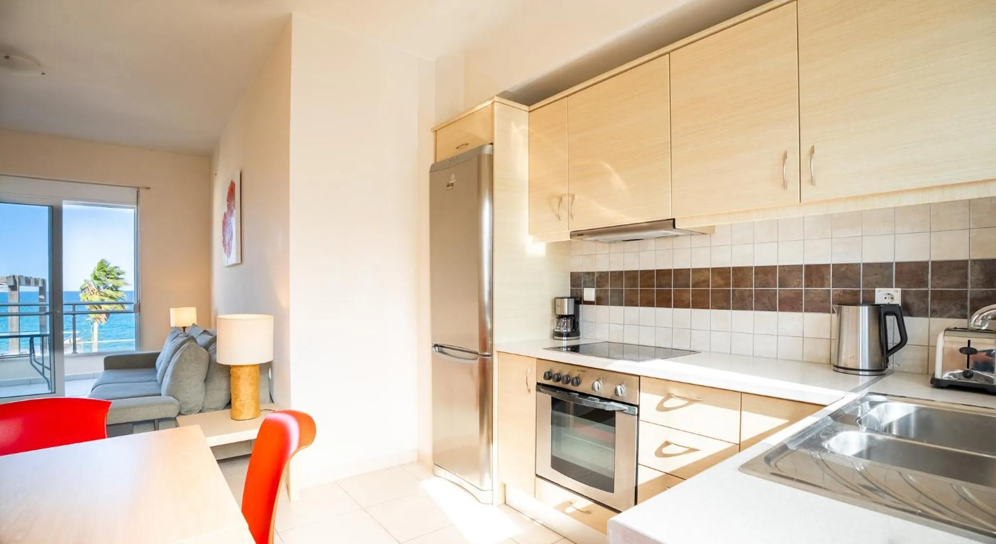 Kalyves Sand- Beach front apartment
