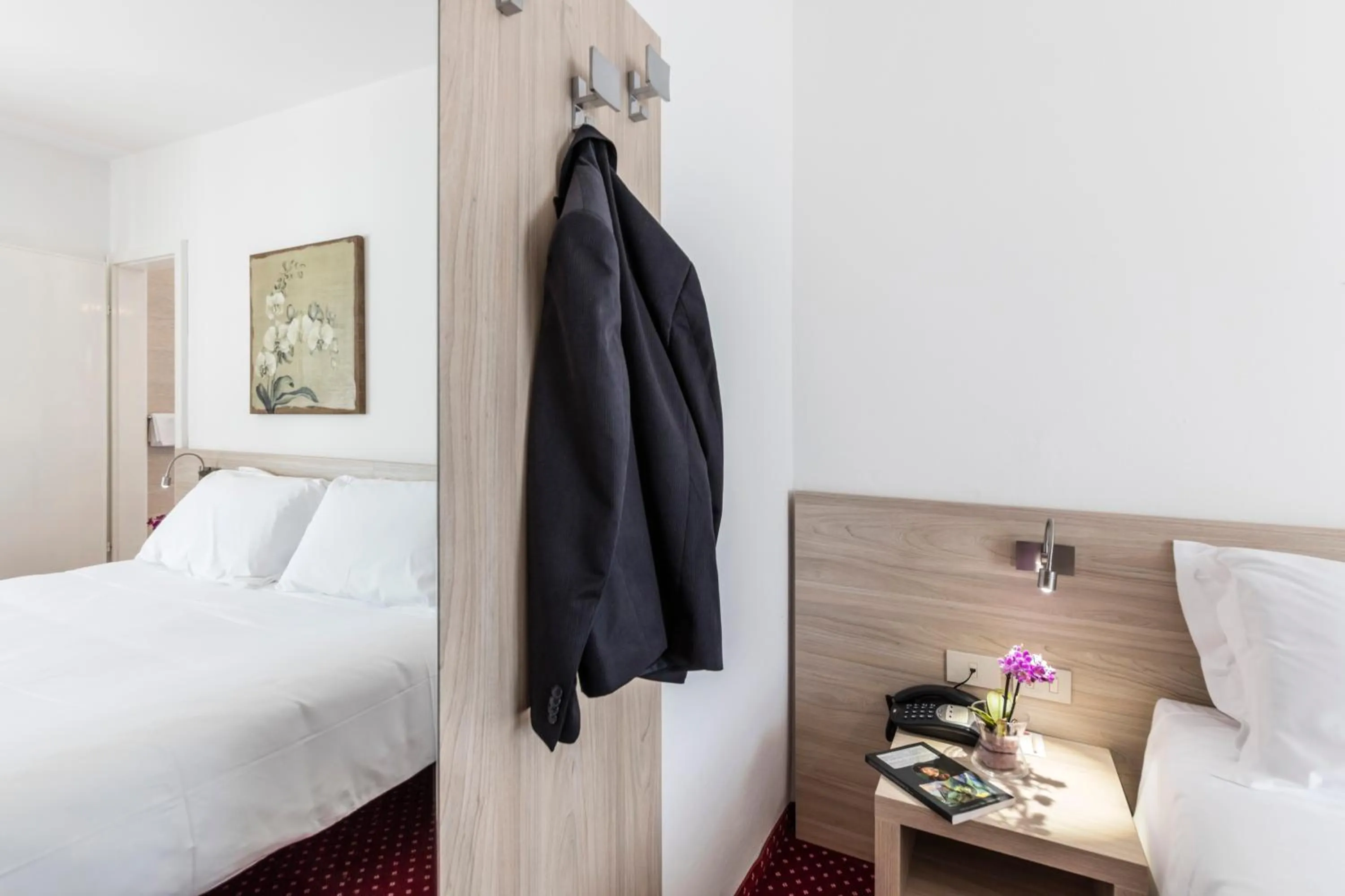 Bed in Hotel Sorapiss