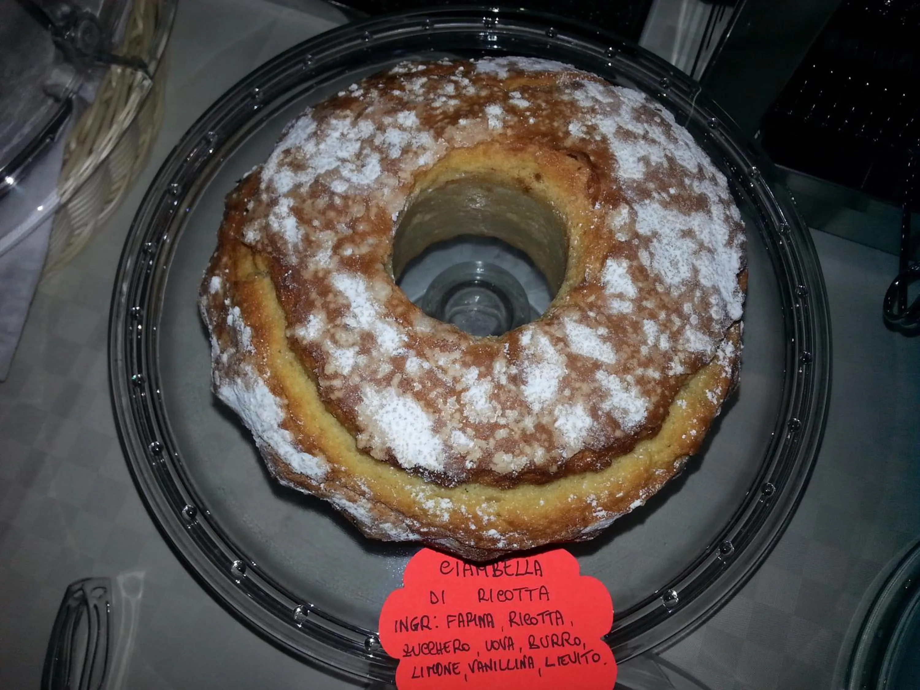 Buffet breakfast in B&B Demetra