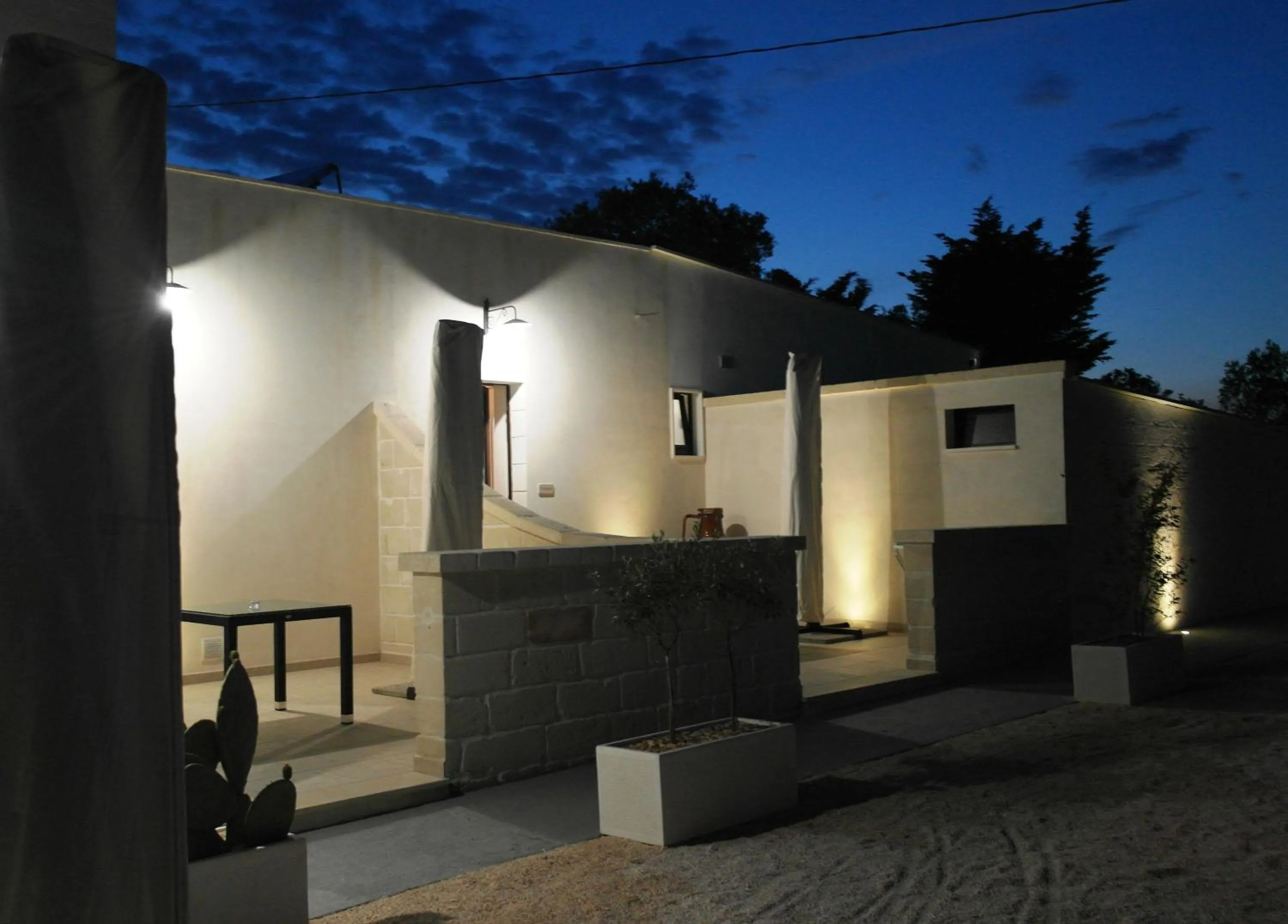 Patio in B&B Demetra