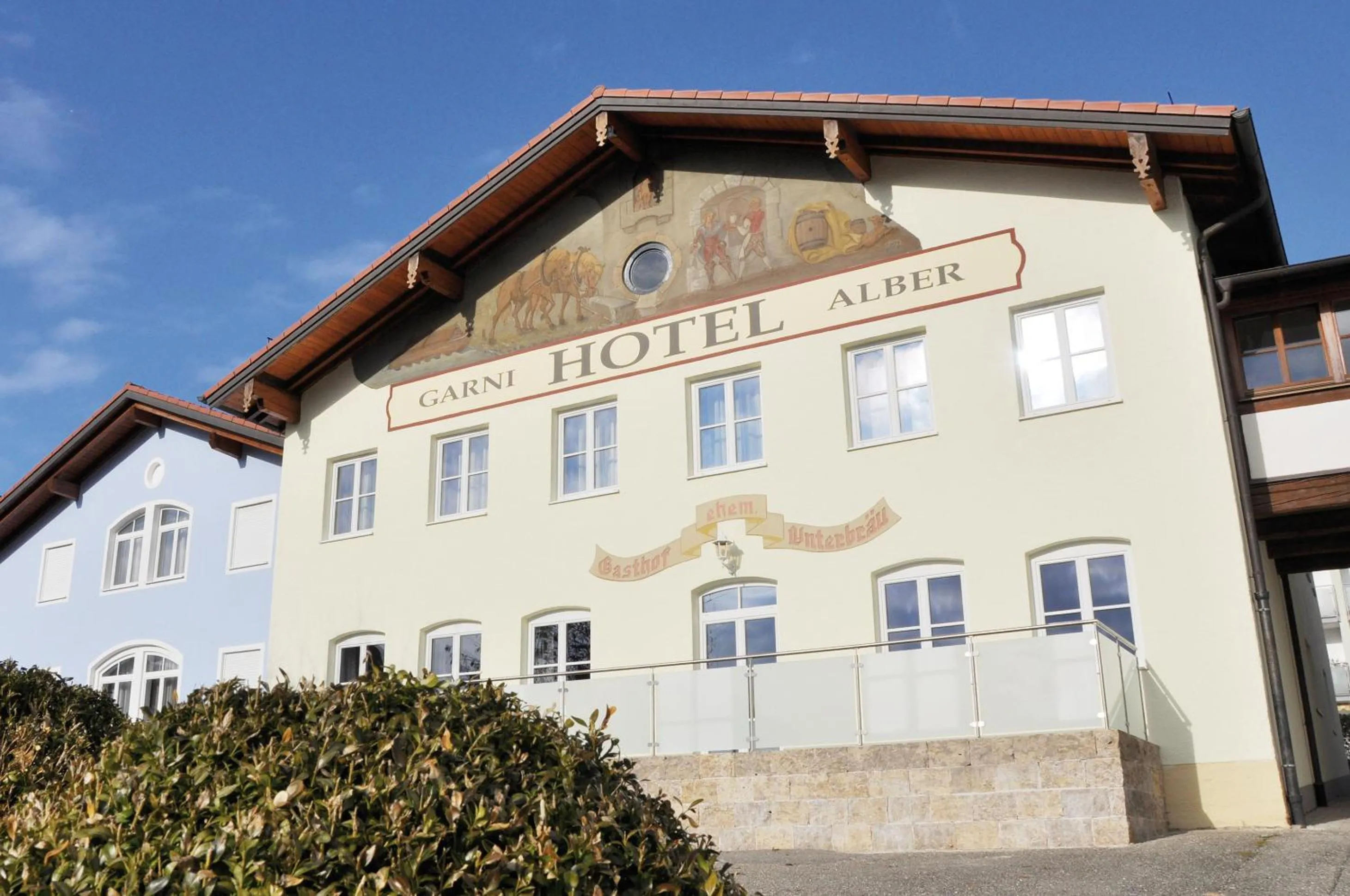 Property building in Garni Hotel Alber