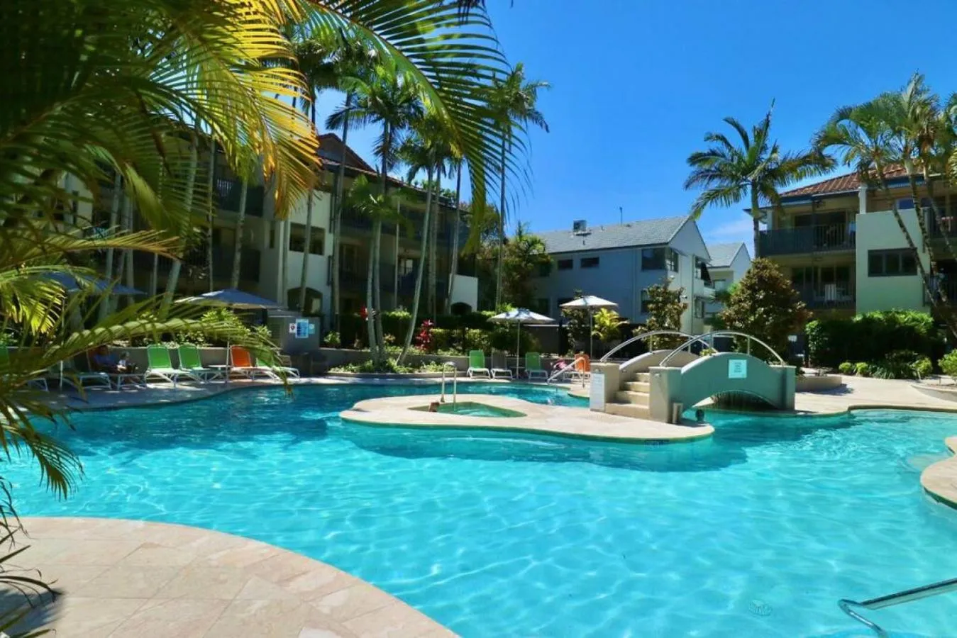 124 French Quarter TABI Hastings Street 2 bedroom walk to the beach