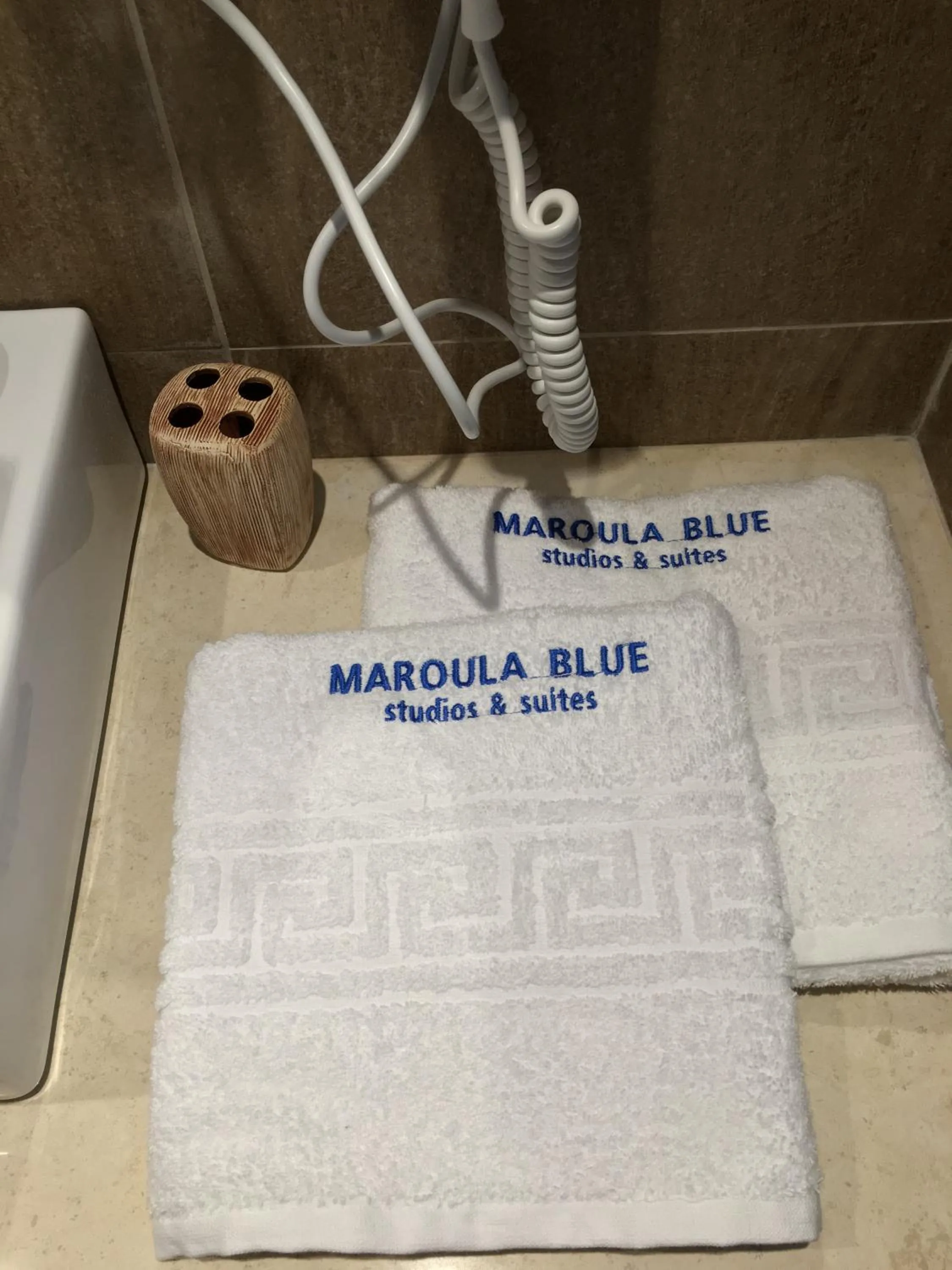 Bathroom in Casa Blue Sarantis