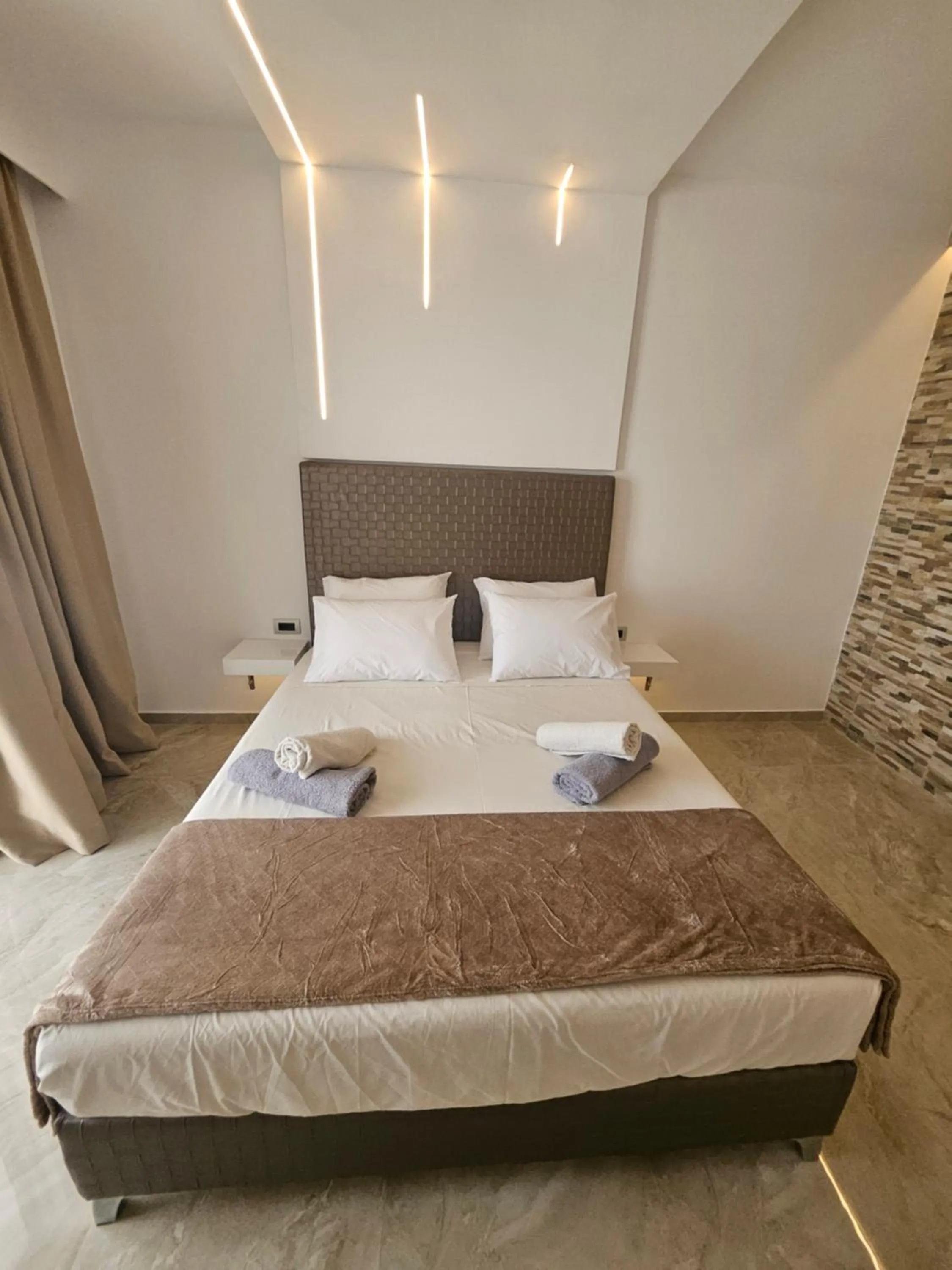 Bedroom, Bed in Casa Blue Sarantis