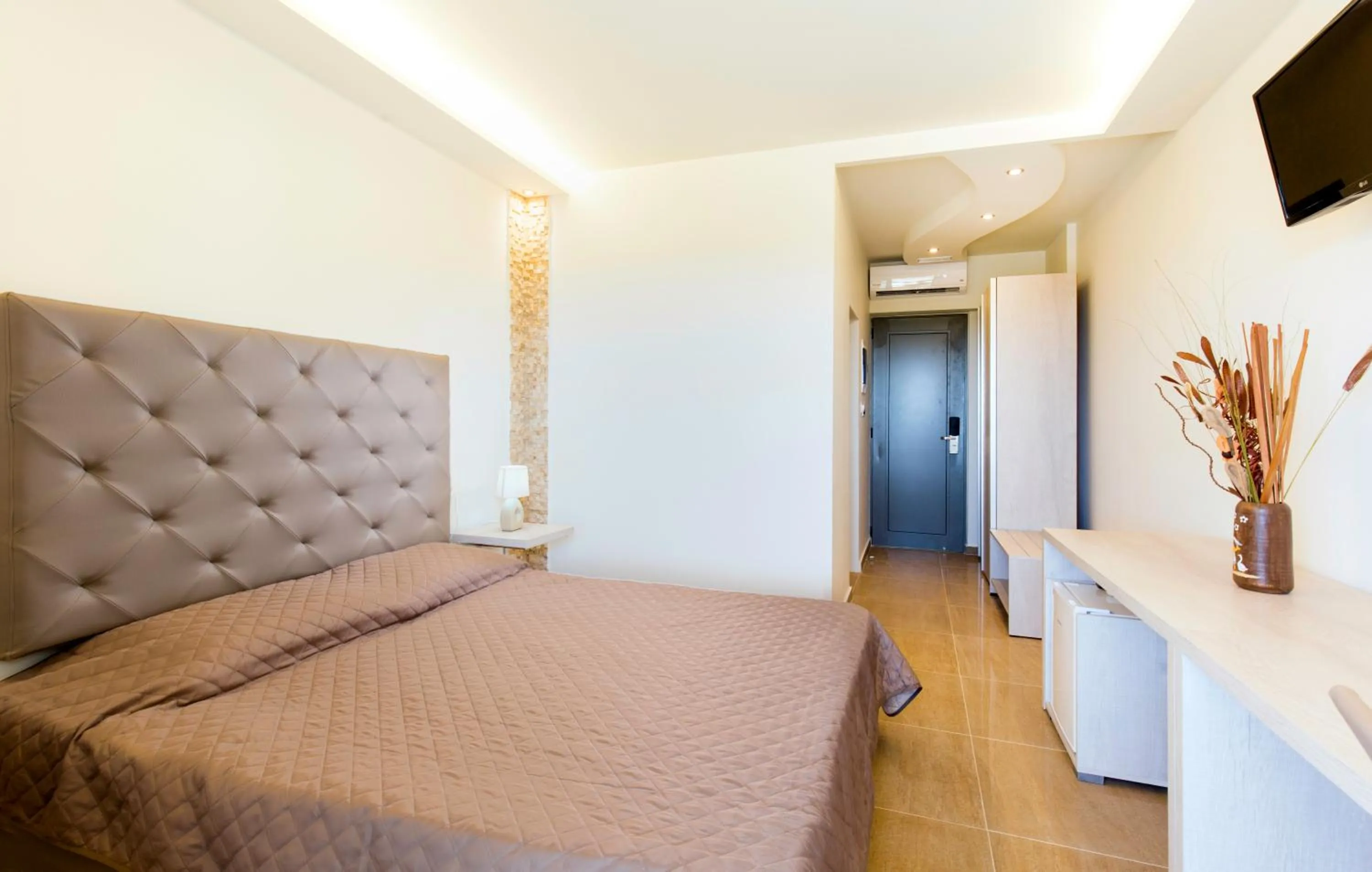 Bedroom, Bed in Casa Blue Sarantis