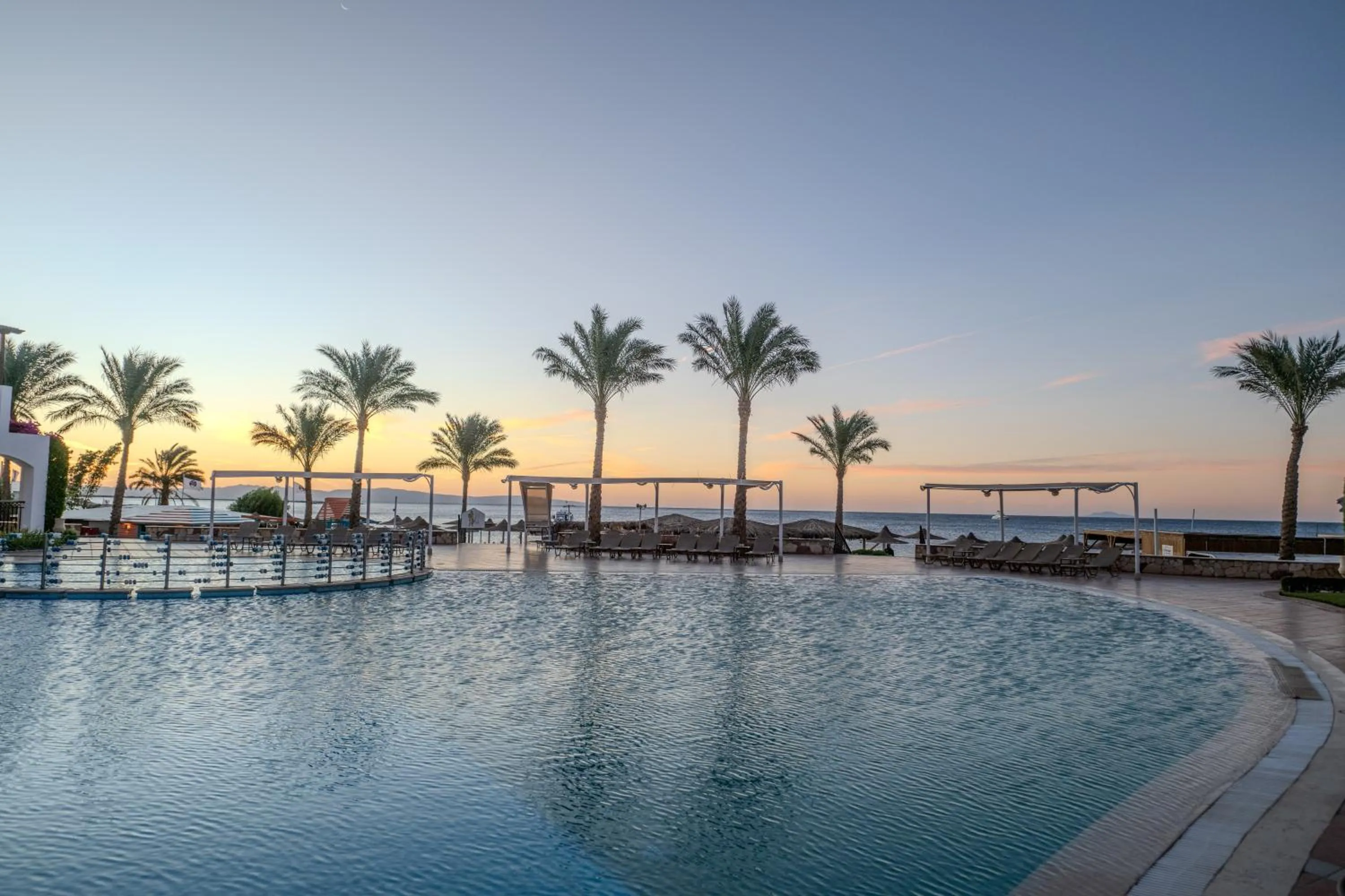 Pool view in JAZ Dahabeya