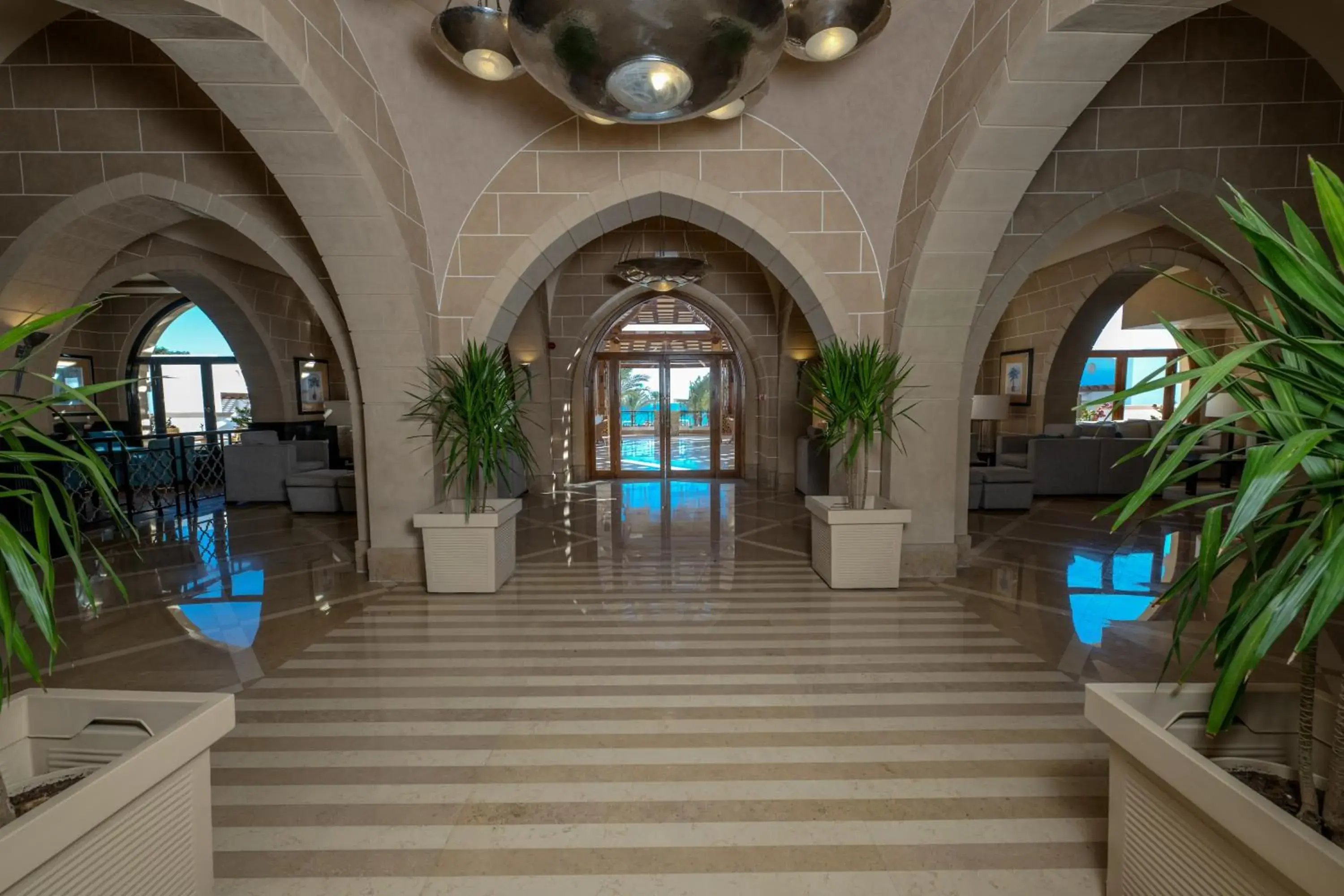 Lobby or reception in JAZ Dahabeya Lobby or reception in JAZ Dahabeya
