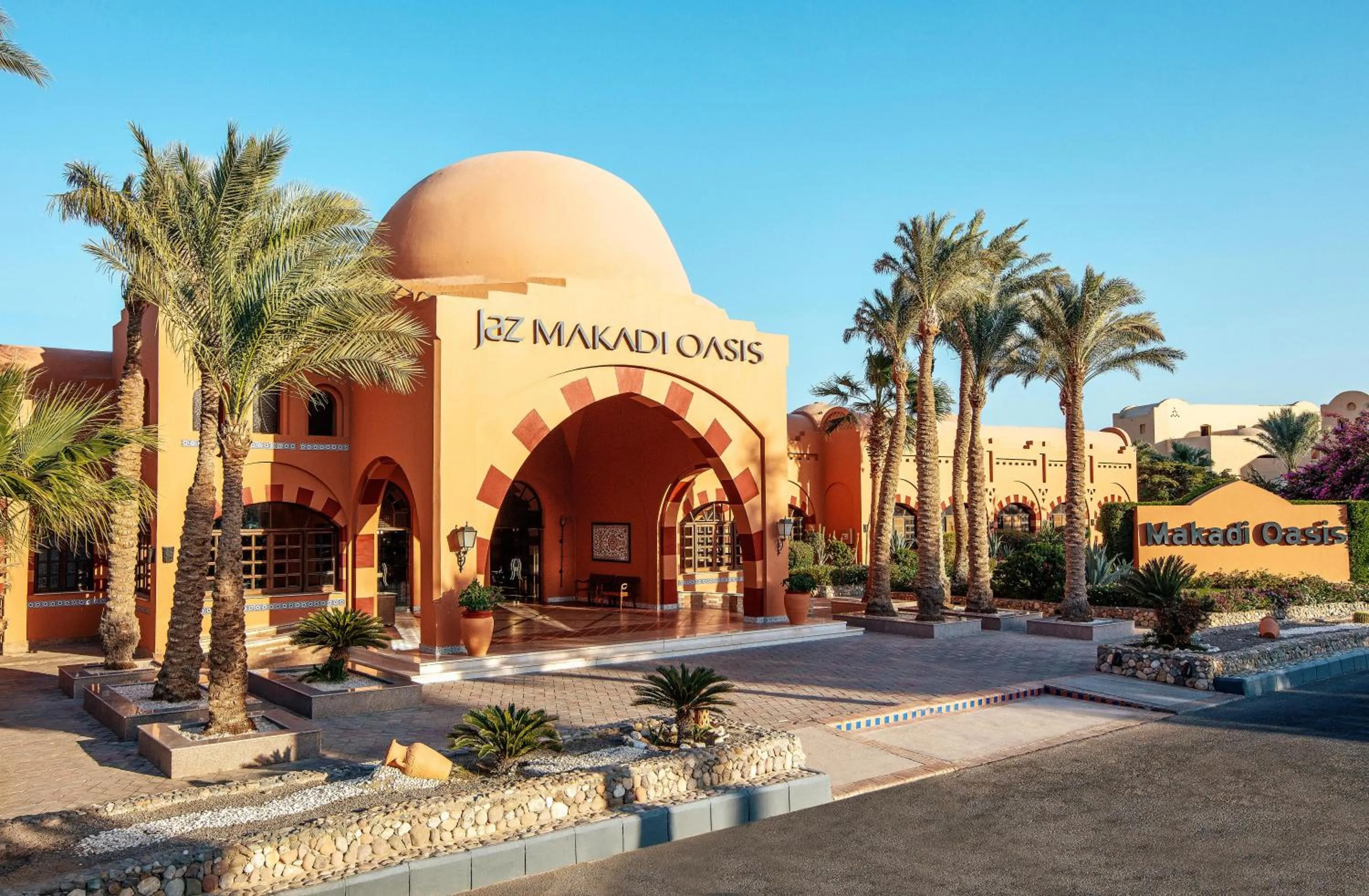 Property building in JAZ Makadi Oasis Resort