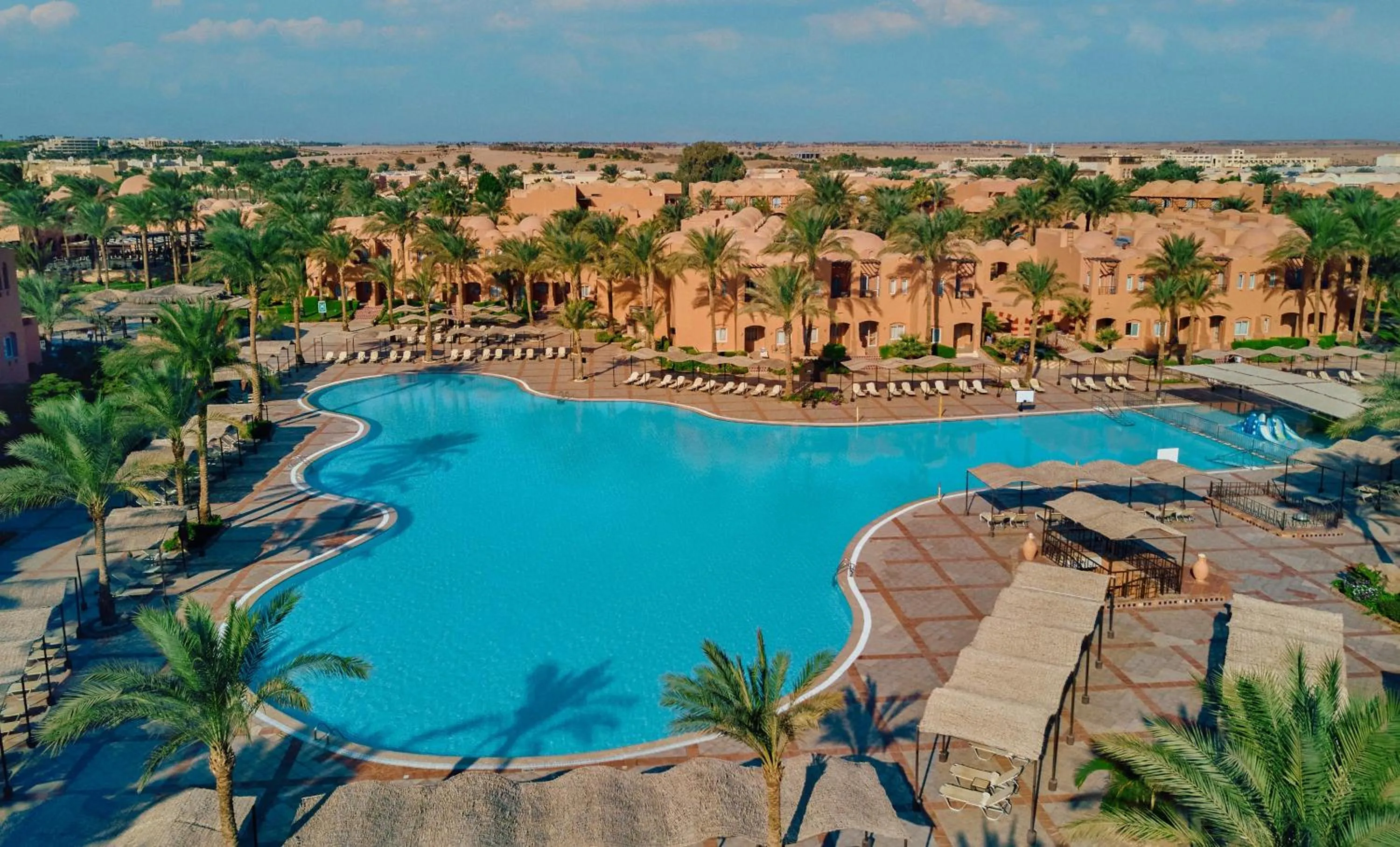 Swimming pool in JAZ Makadi Oasis Resort
