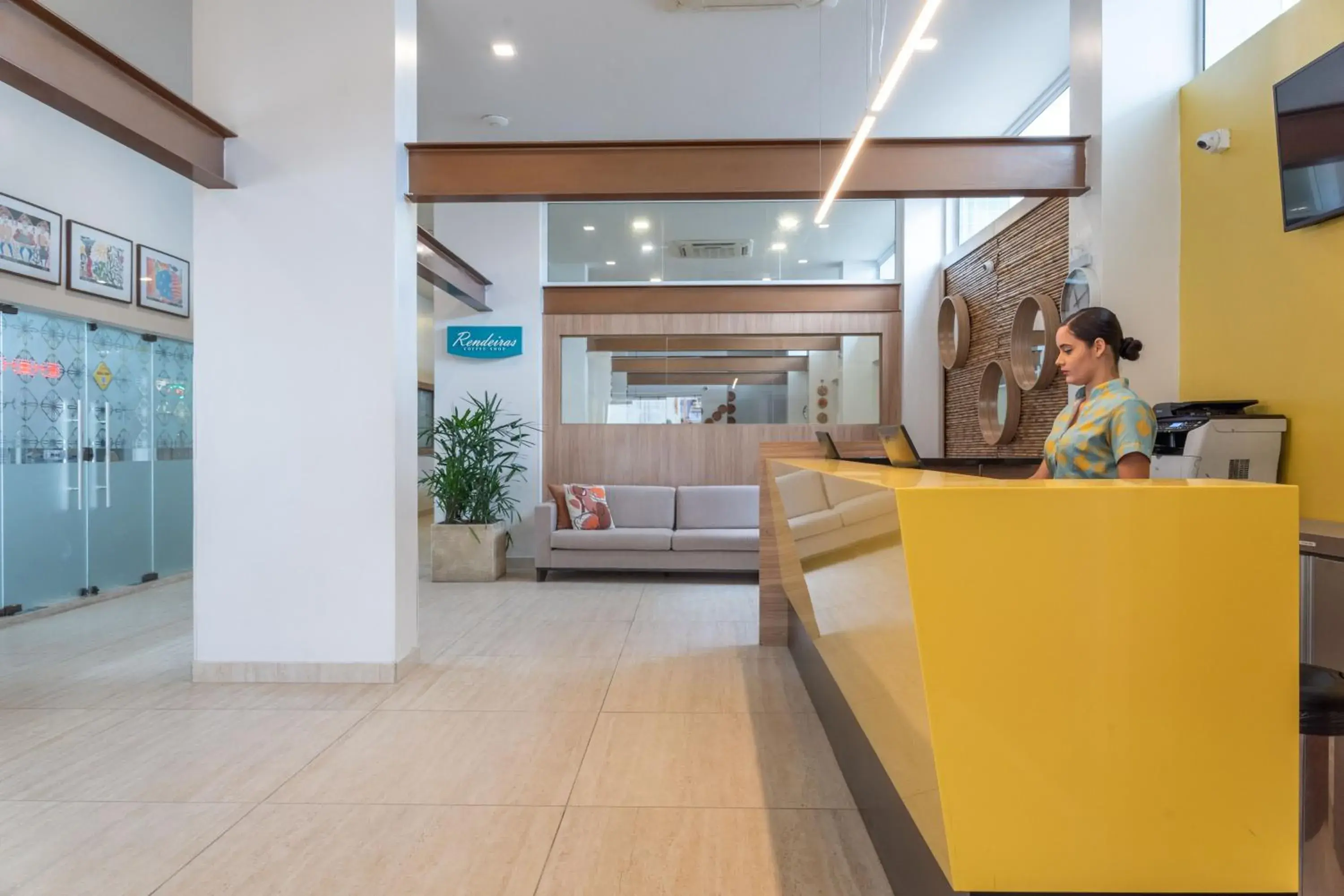 Lobby or reception in Slim Pajuçara by Tropicalis Lobby or reception in Slim Pajuçara by Tropicalis