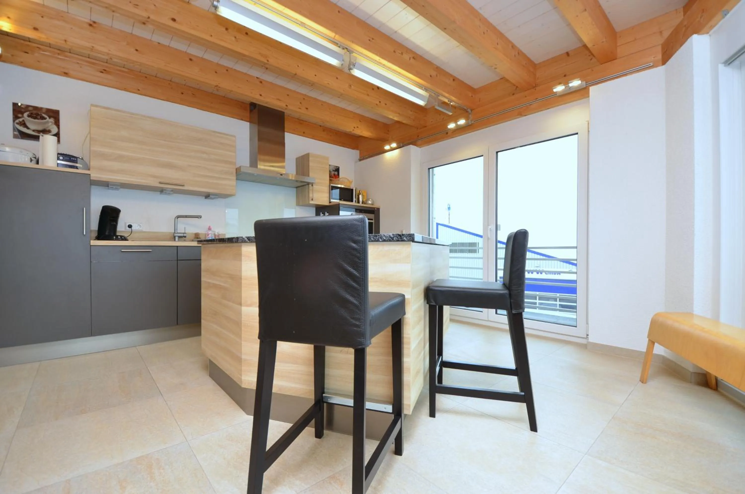 Kitchen or kitchenette in Businessapart Stuttgart