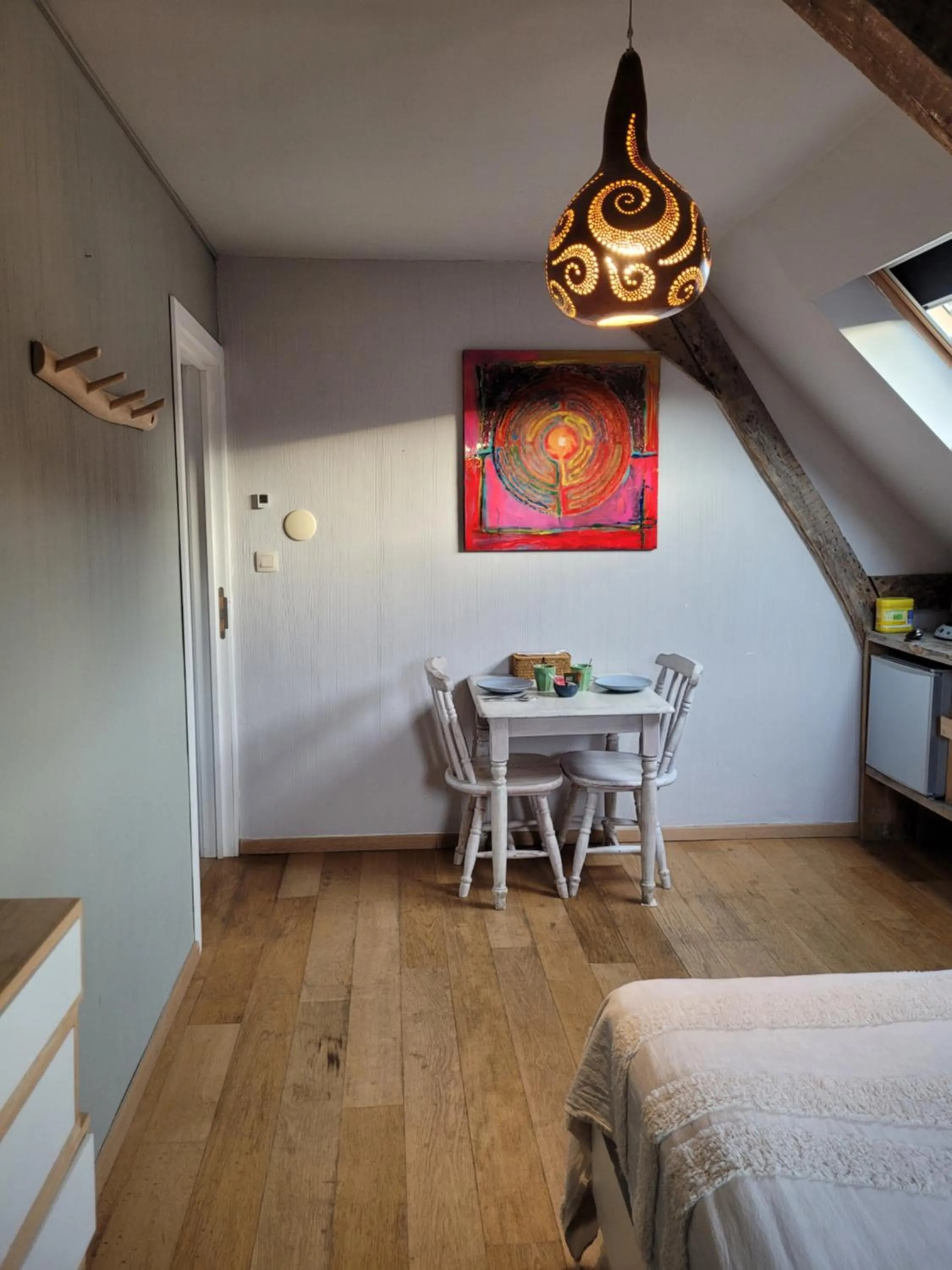 Bed in Escale Chambre d'hôtes Au coeur du vieux Profondeville entre Namur et Dinant