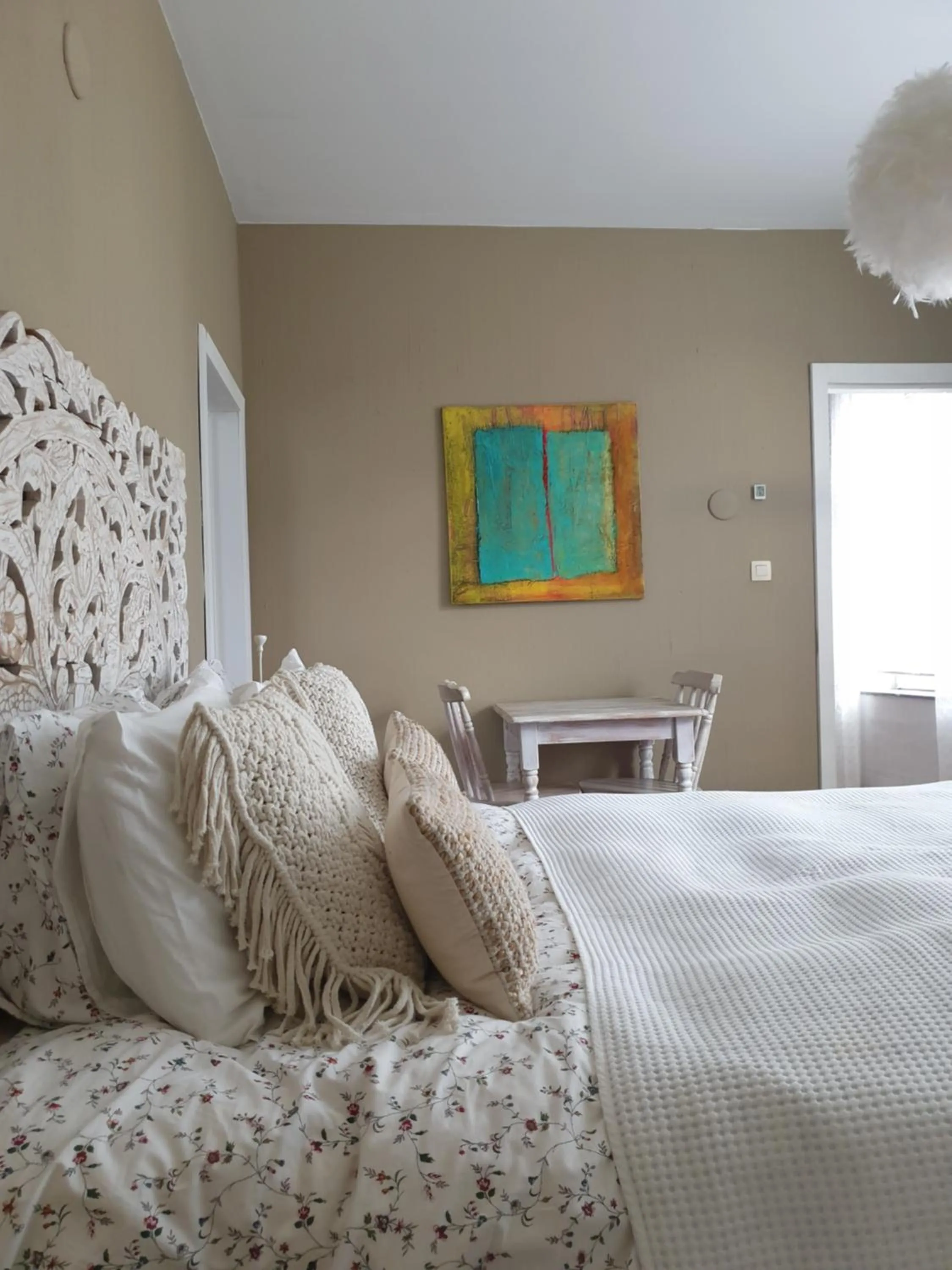 Bed in Escale Chambre d'hôtes Au coeur du vieux Profondeville entre Namur et Dinant