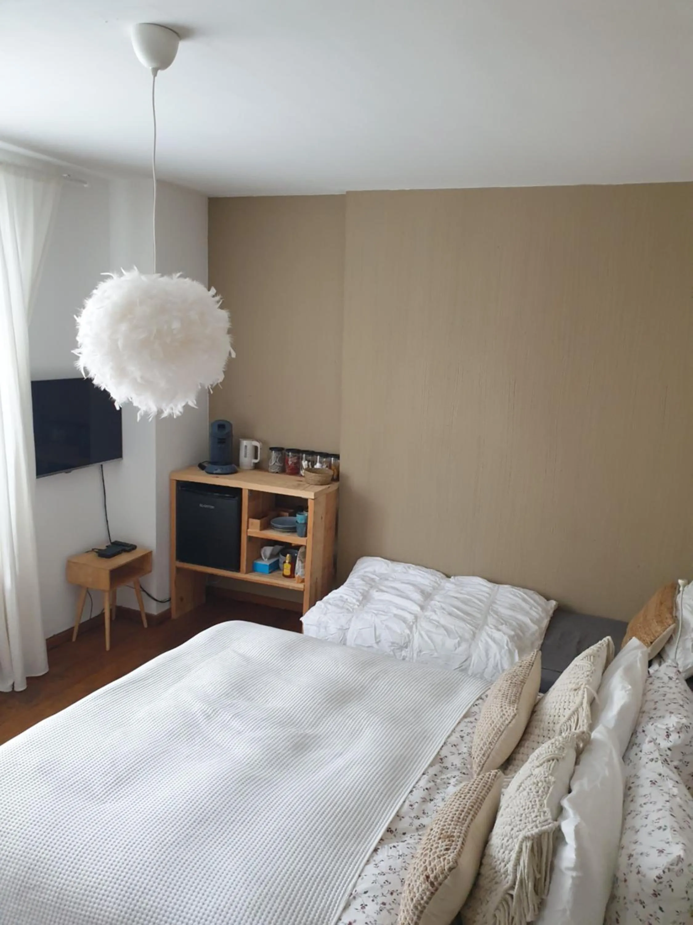 Bed in Escale Chambre d'hôtes Au coeur du vieux Profondeville entre Namur et Dinant