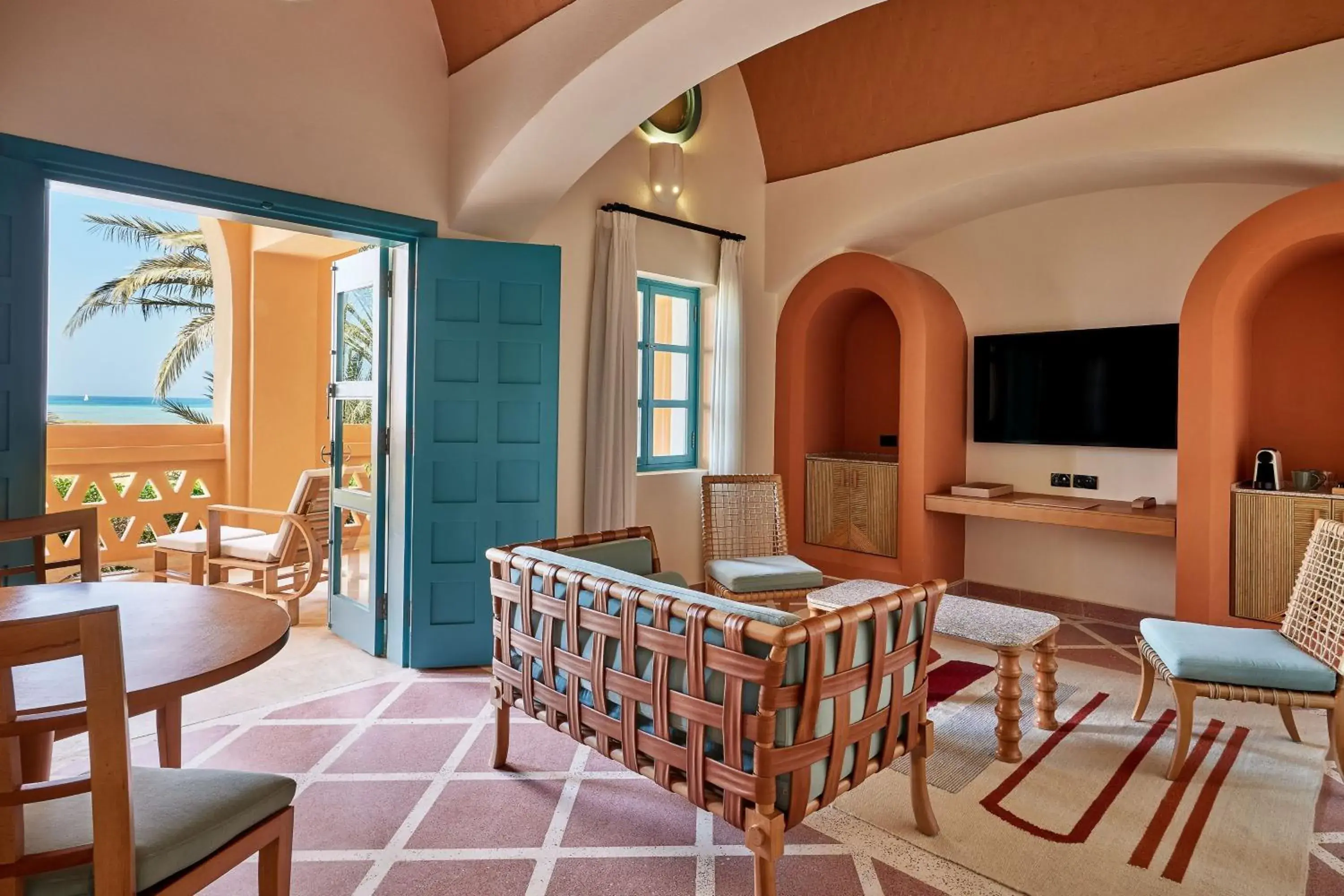 Junior Suite, 1 Bedroom Junior Suite, 1 King in Sheraton Miramar Resort El Gouna Junior Suite, 1 Bedroom Junior Suite, 1 King in Sheraton Miramar Resort El Gouna