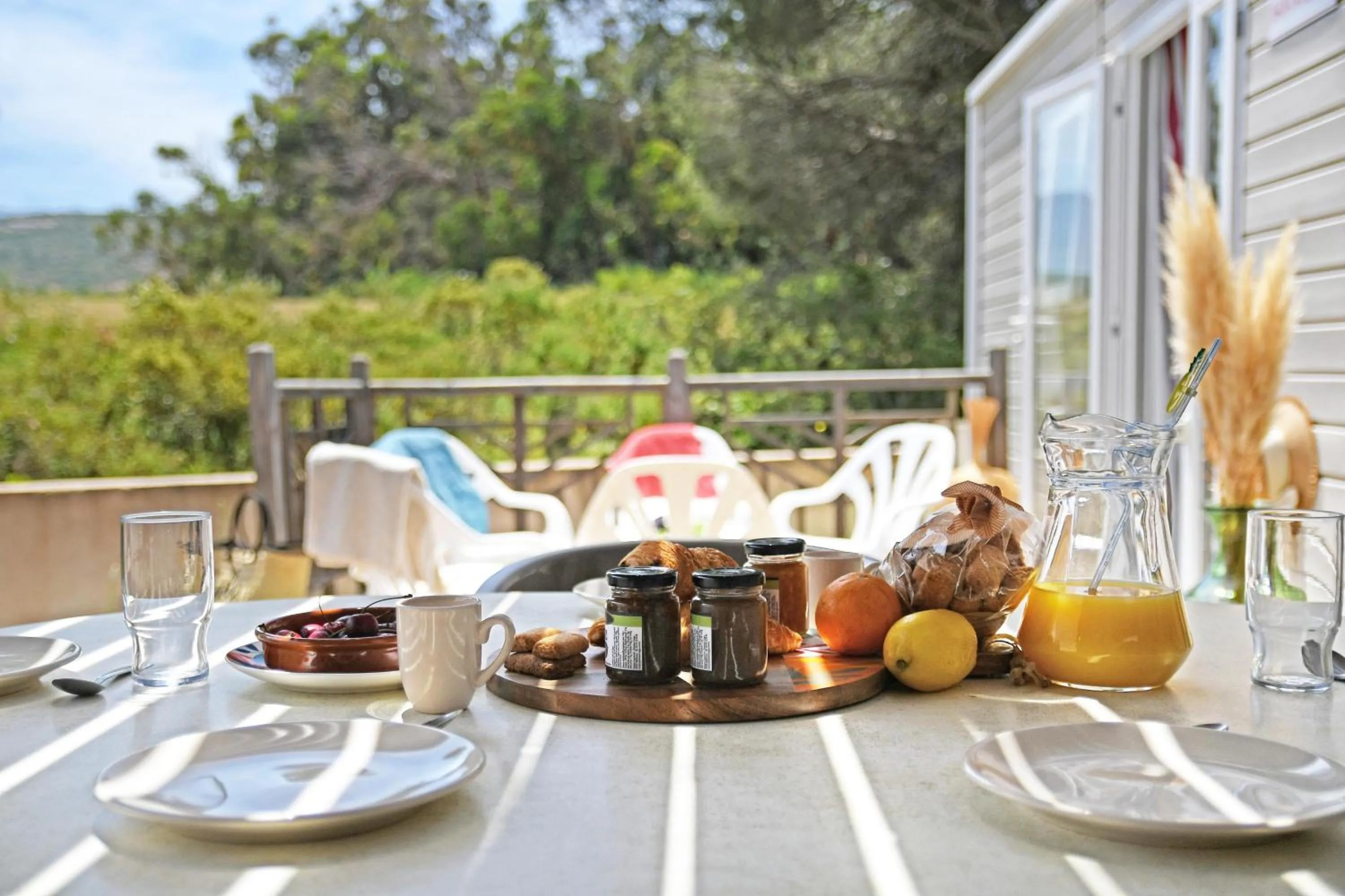 Balcony/Terrace in Camping International