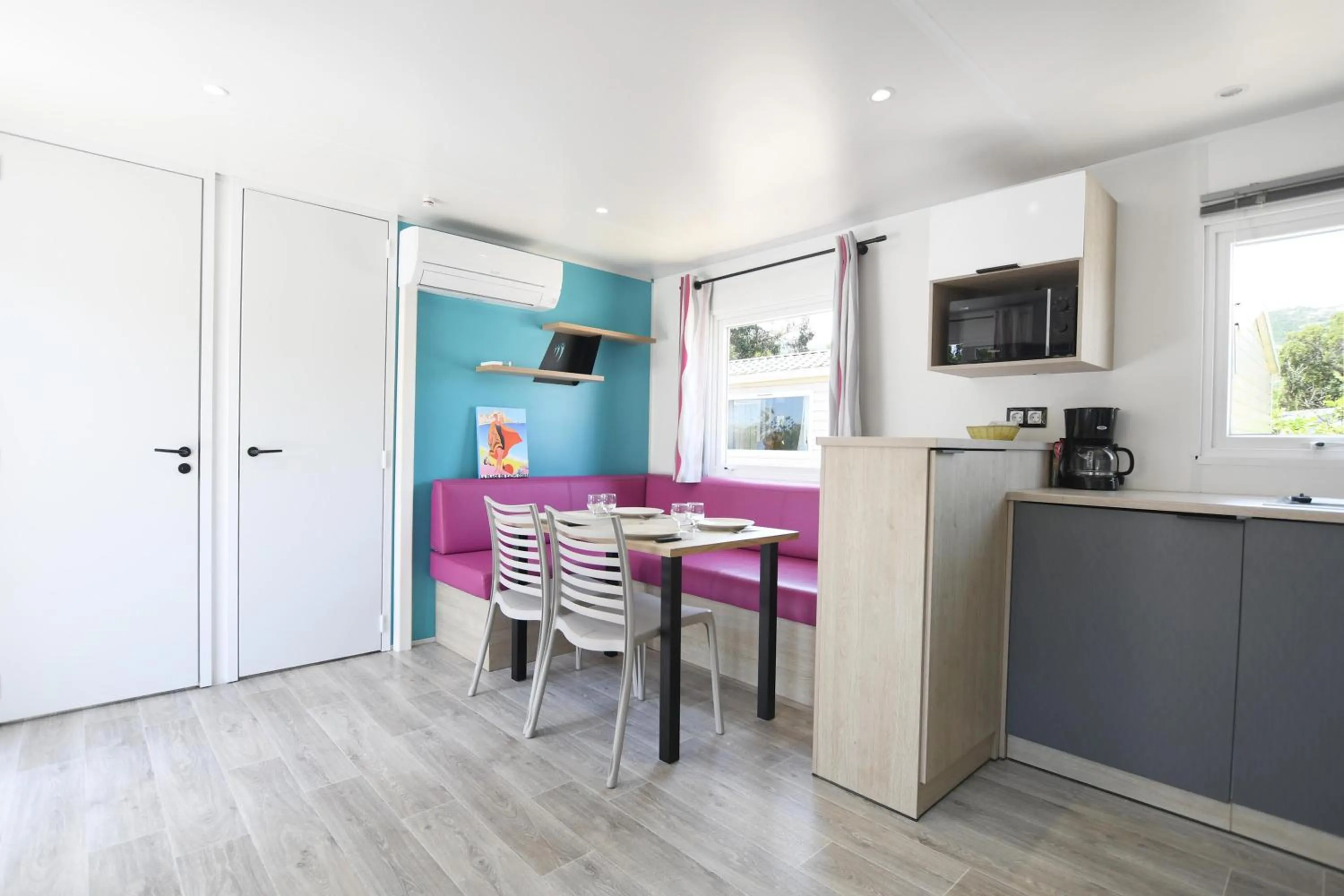 Dining area in Camping International