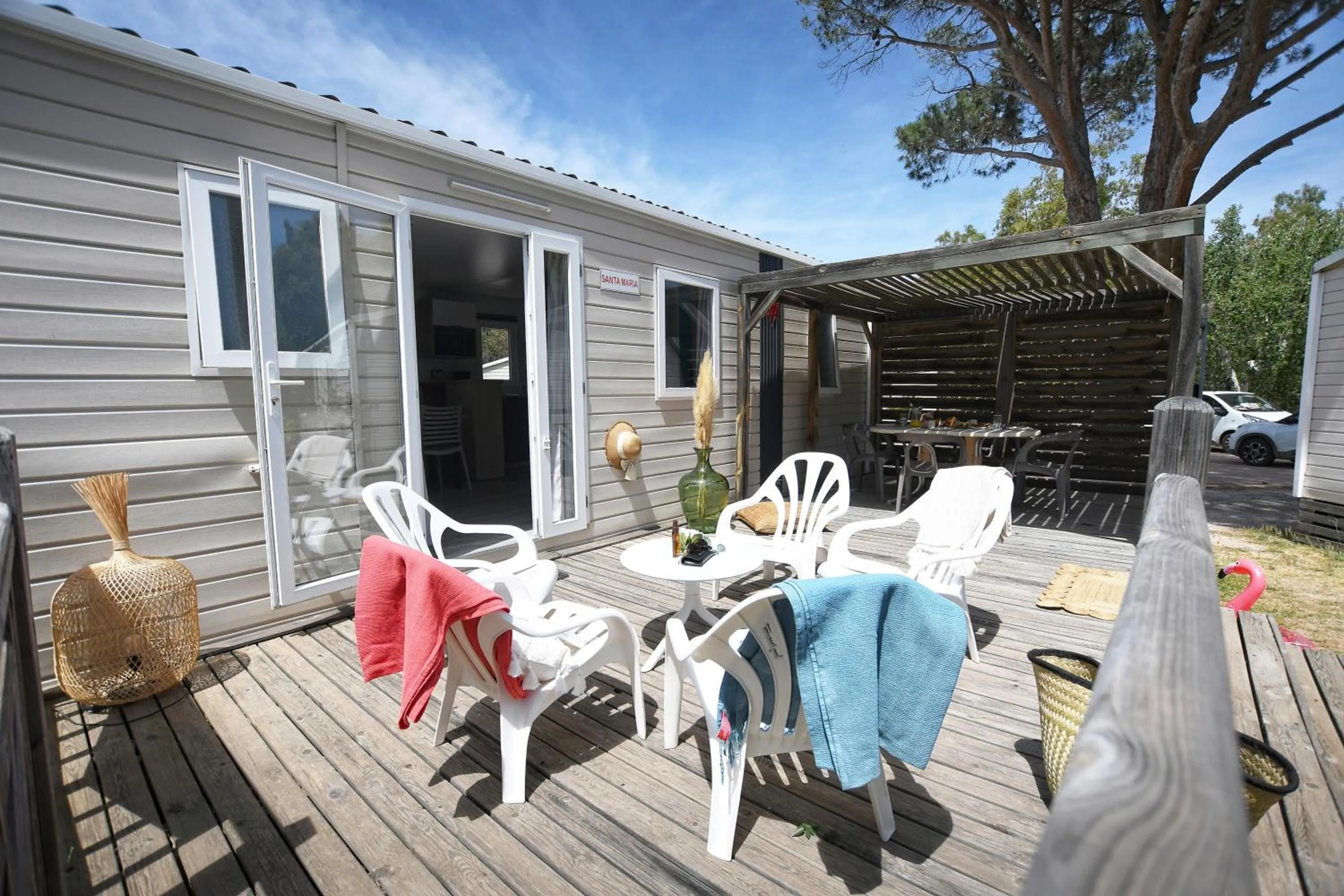 Balcony/Terrace in Camping International