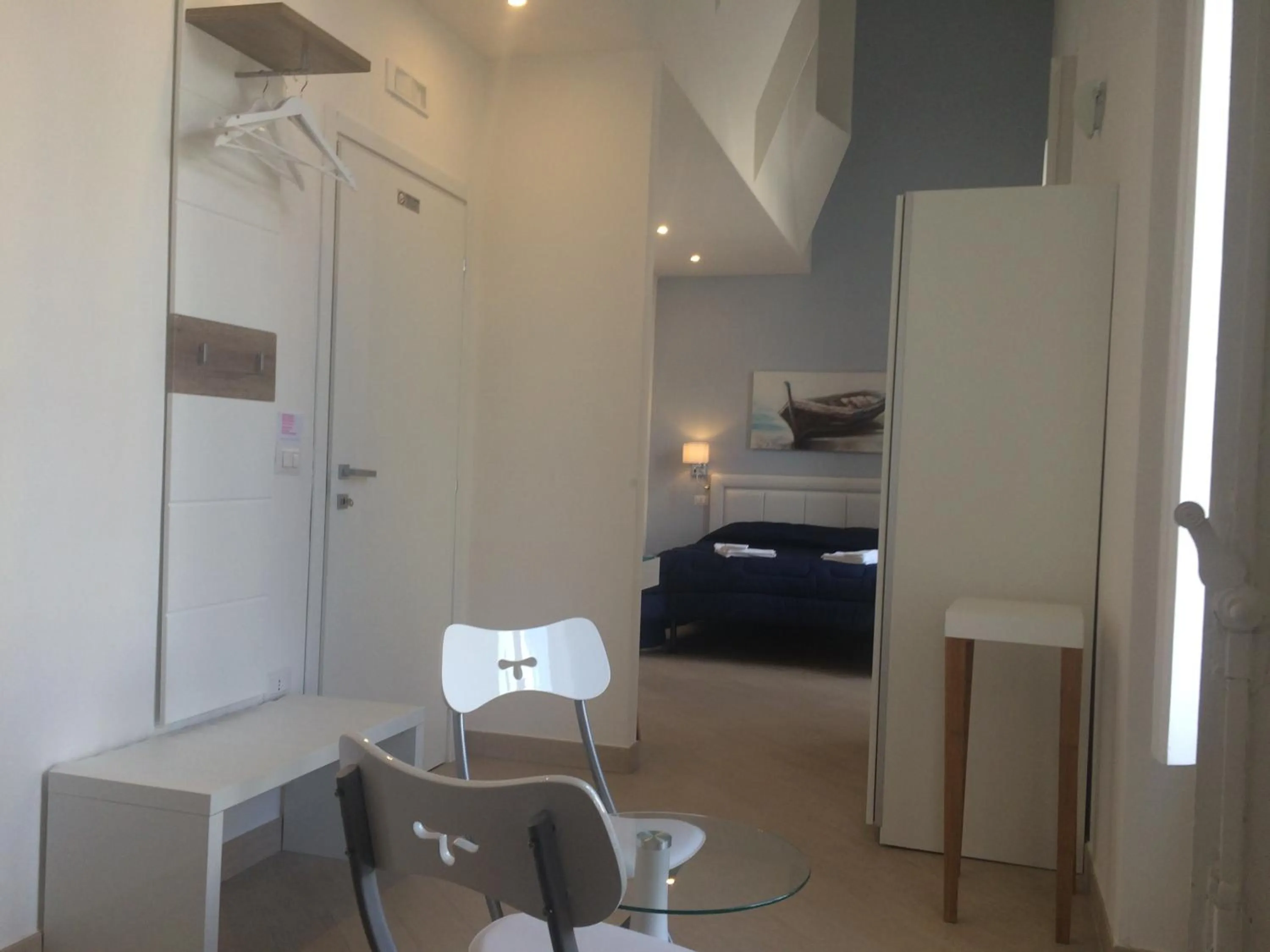 Balcony/Terrace, Bed in Base Napoli Mergellina