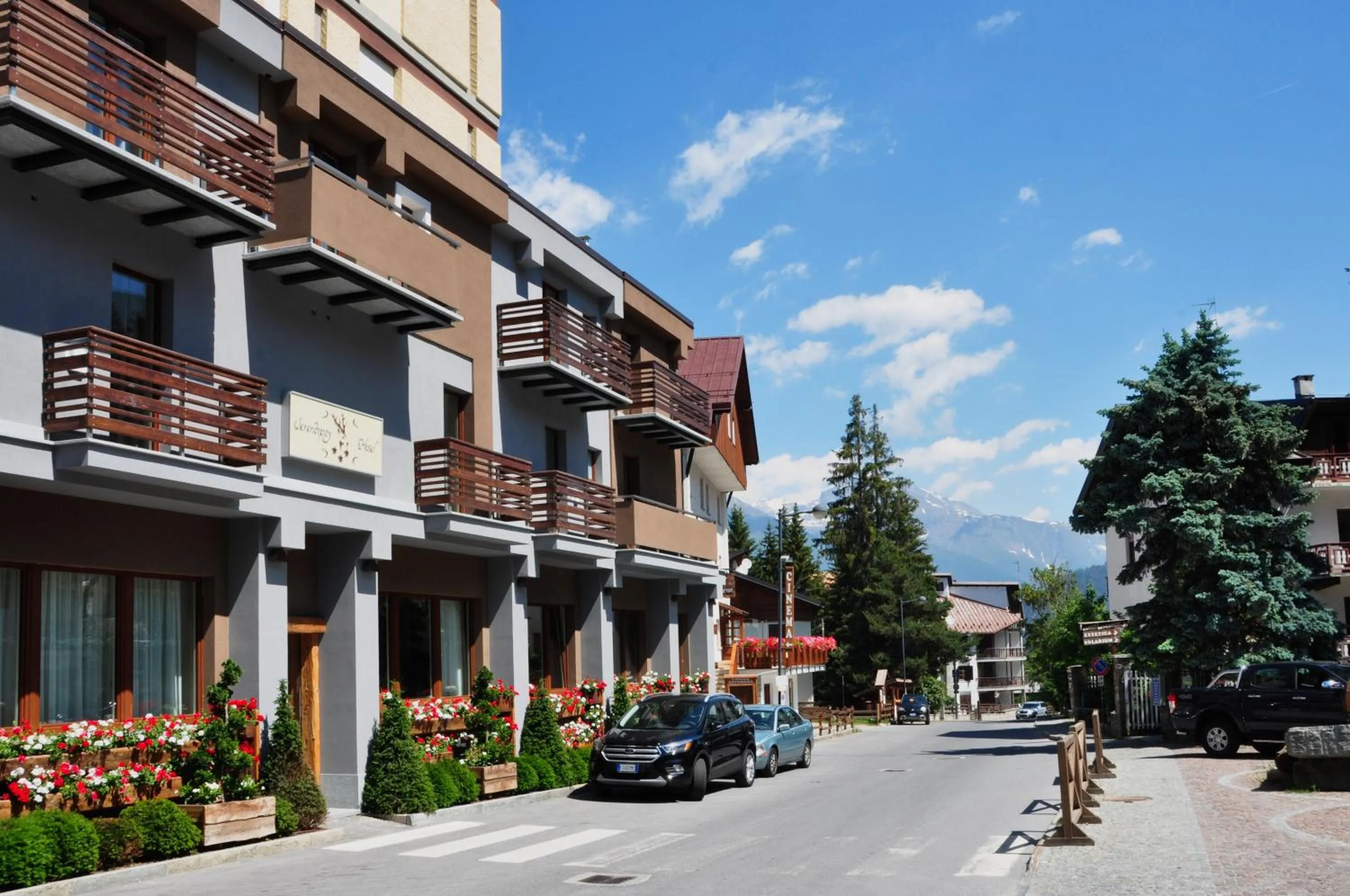 Property building in Serendipity Hotel