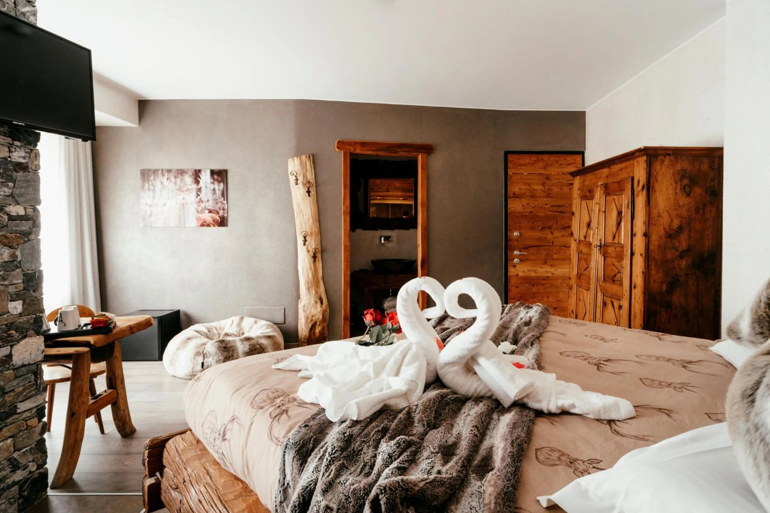 Bed in Serendipity Hotel