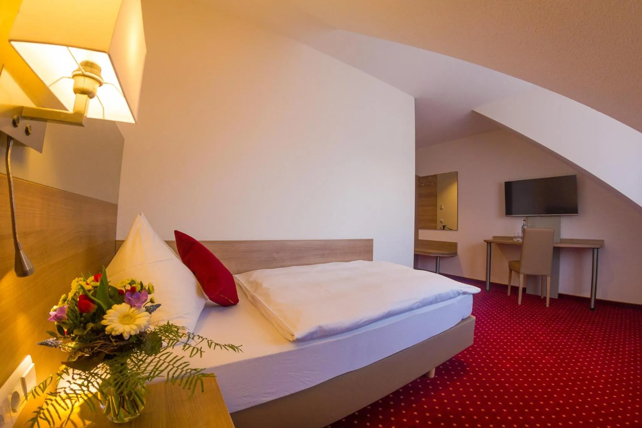 Photo of the whole room, Bed in Hotel Restaurant Bären