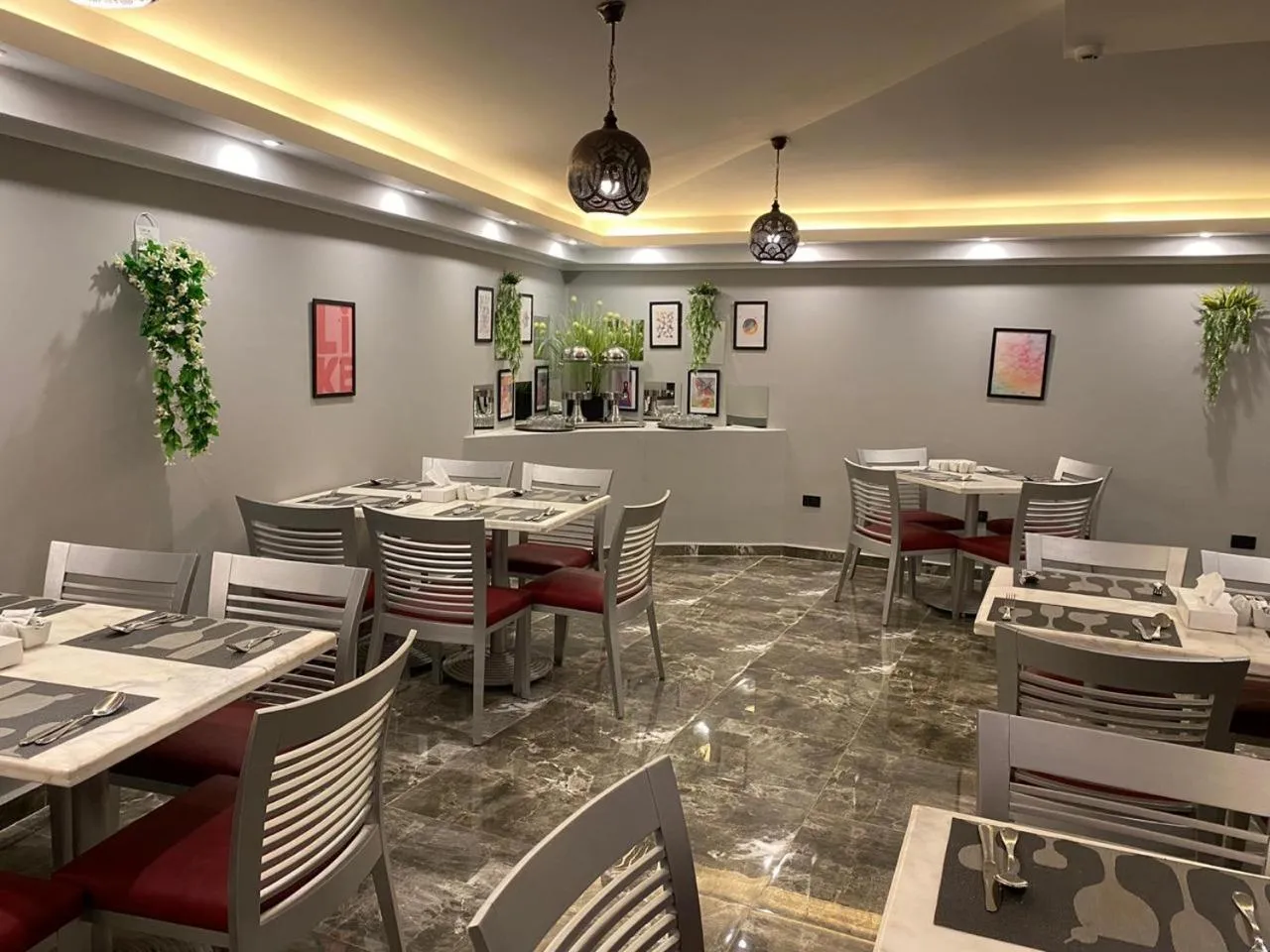 Buffet breakfast in Golden Carven Hotel