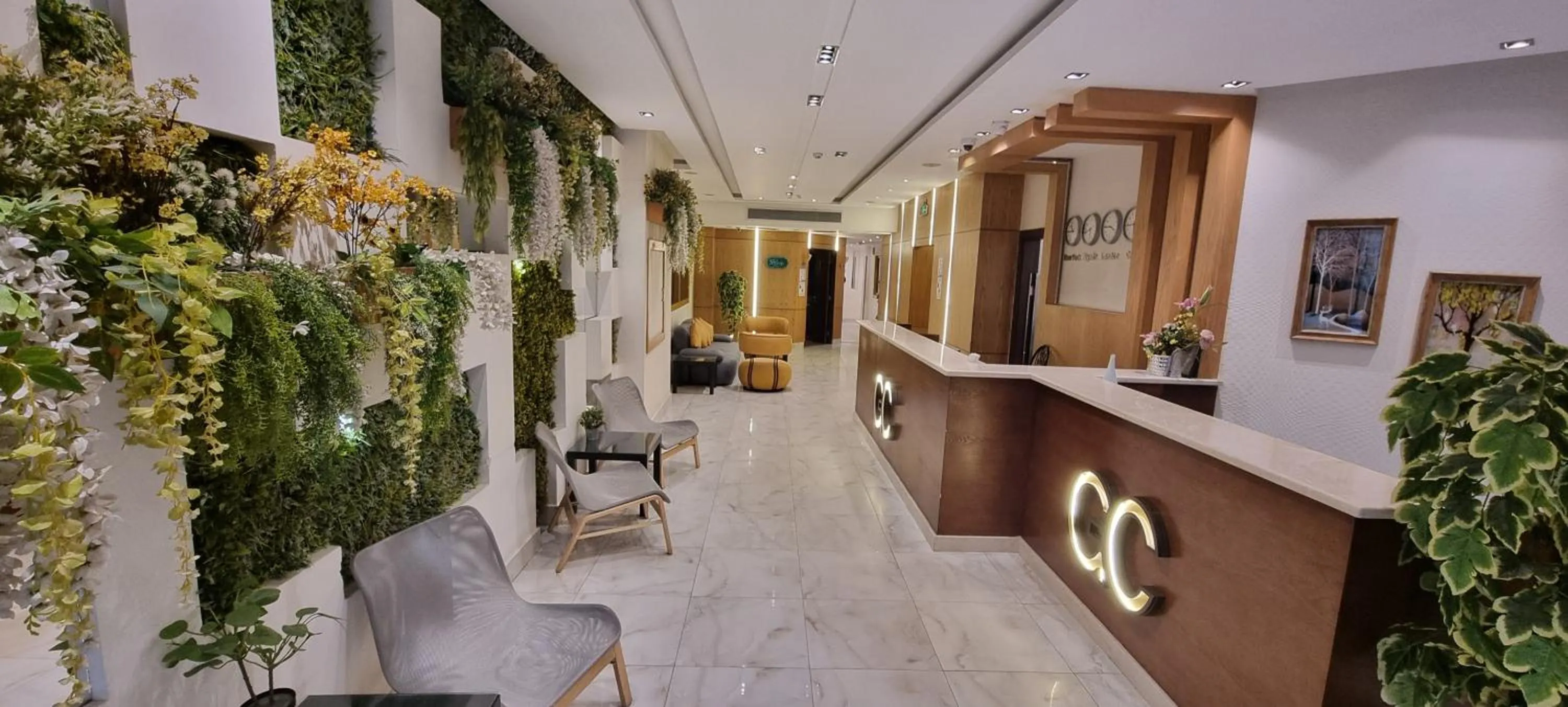 Lobby or reception in Golden Carven Hotel