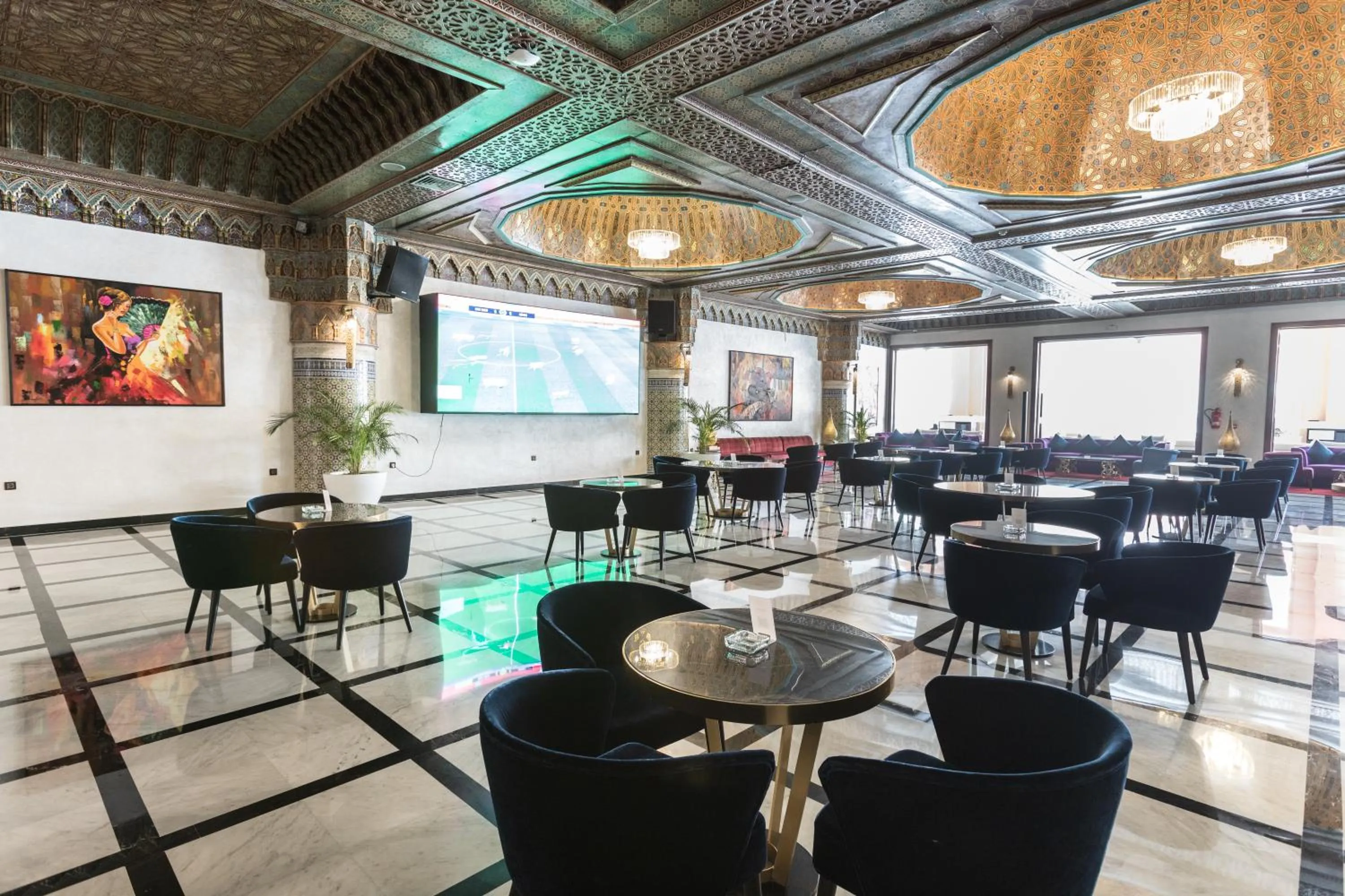 Restaurant/places to eat in Savoy Le Grand Hotel Marrakech