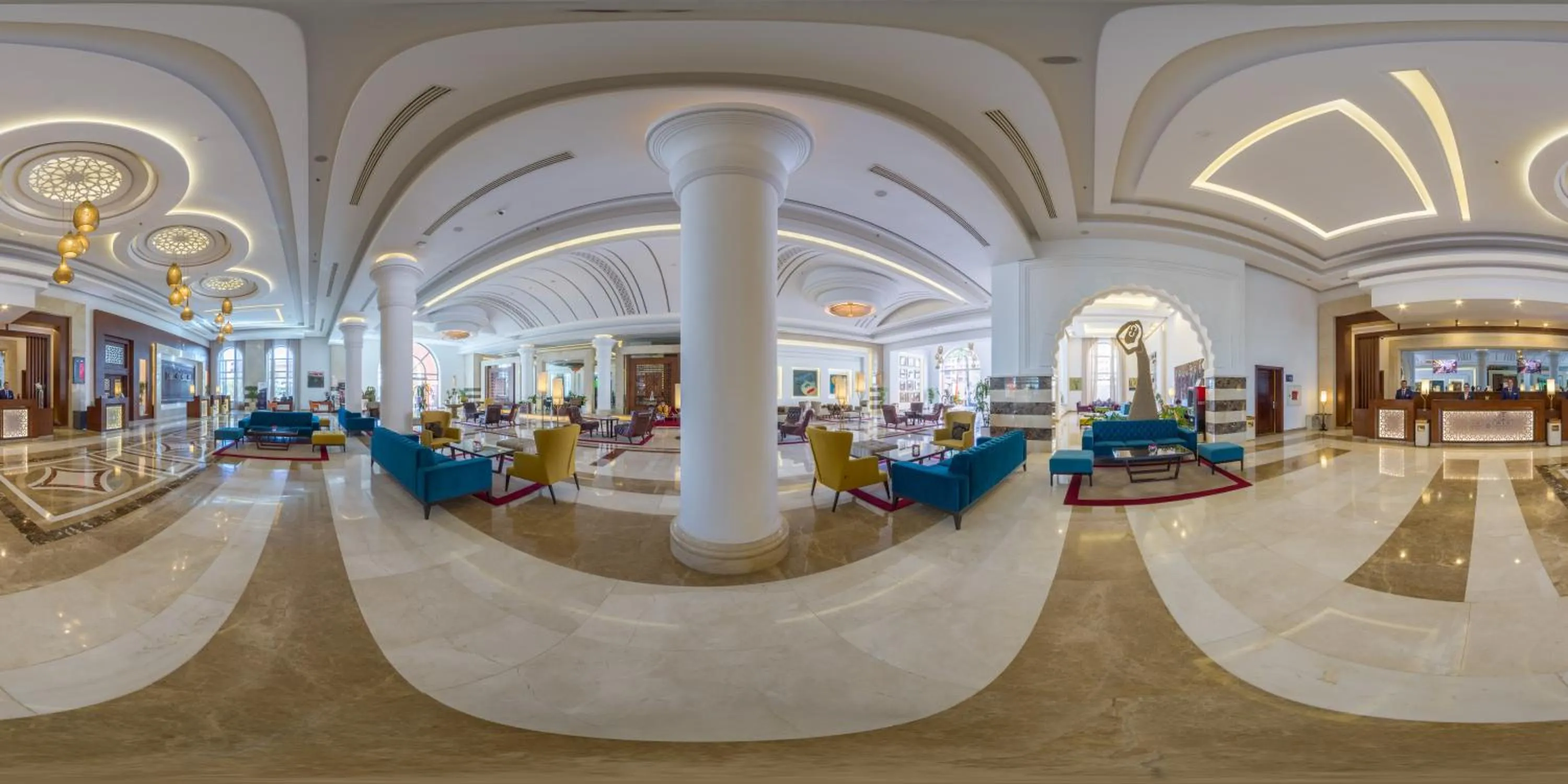 Lobby or reception in Savoy Le Grand Hotel Marrakech