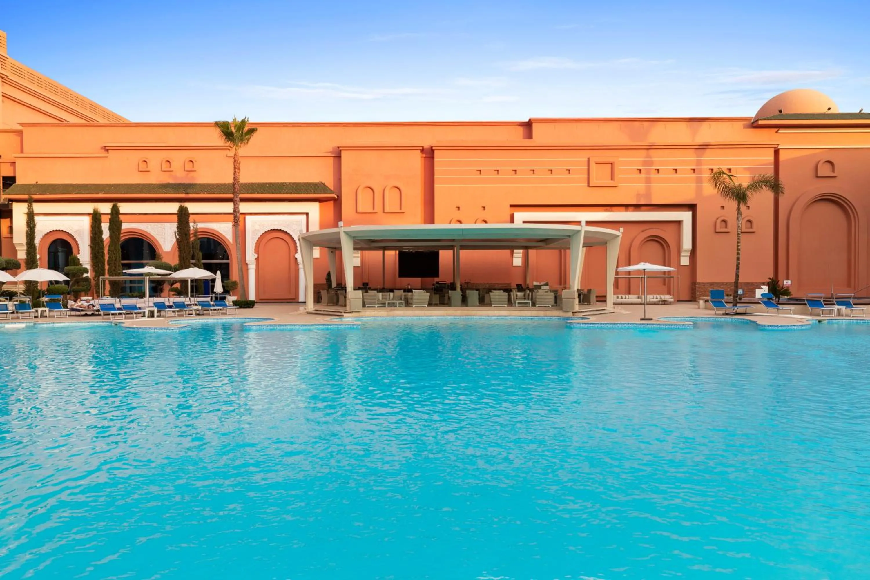 Swimming pool in Savoy Le Grand Hotel Marrakech