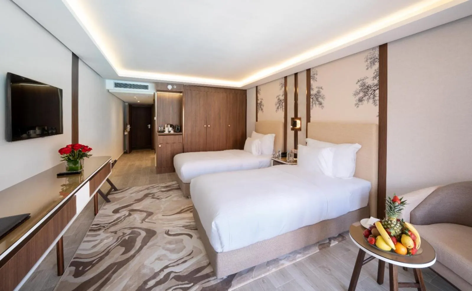 Bedroom, Bed in Savoy Le Grand Hotel Marrakech