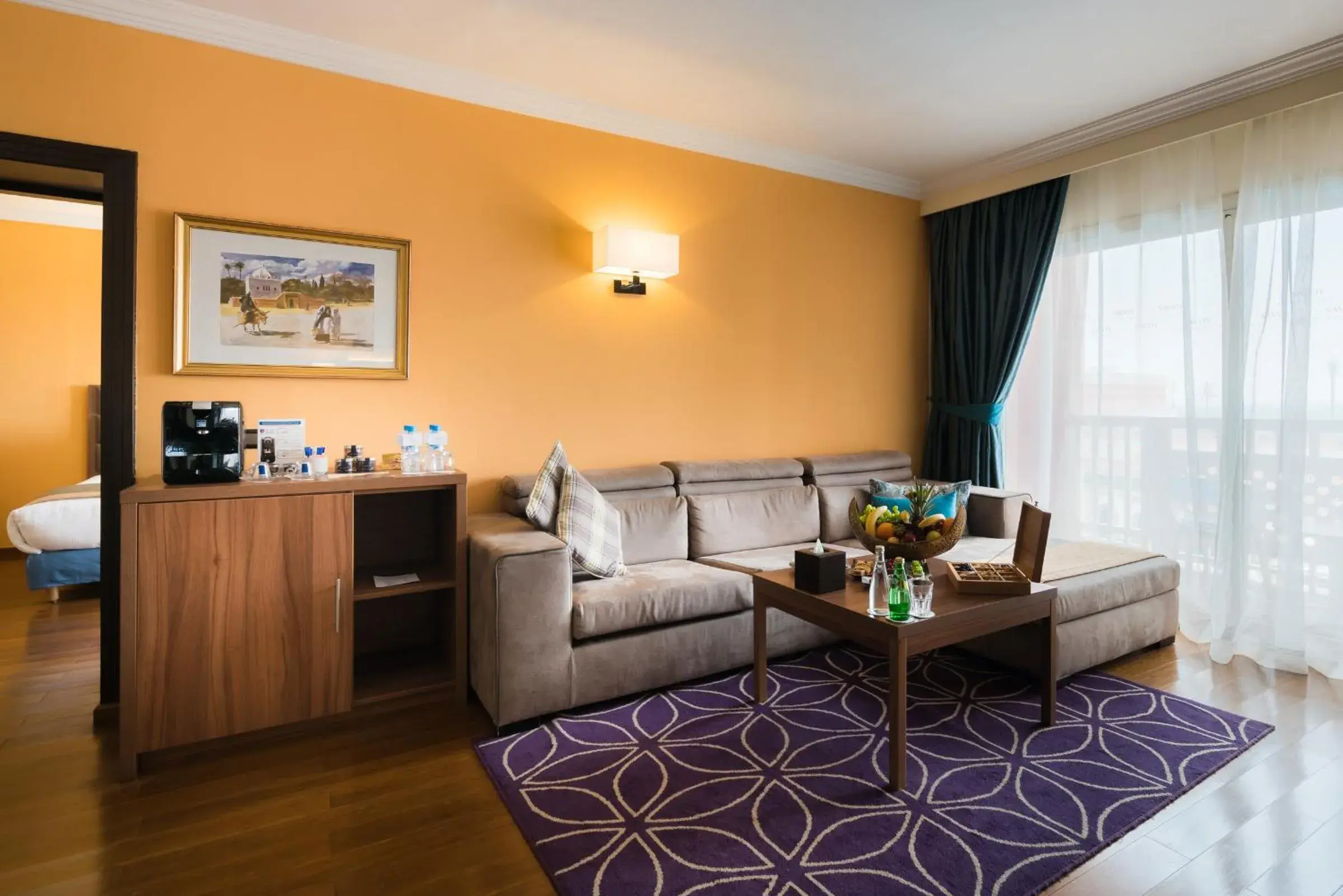 Living room in Savoy Le Grand Hotel Marrakech Living room in Savoy Le Grand Hotel Marrakech