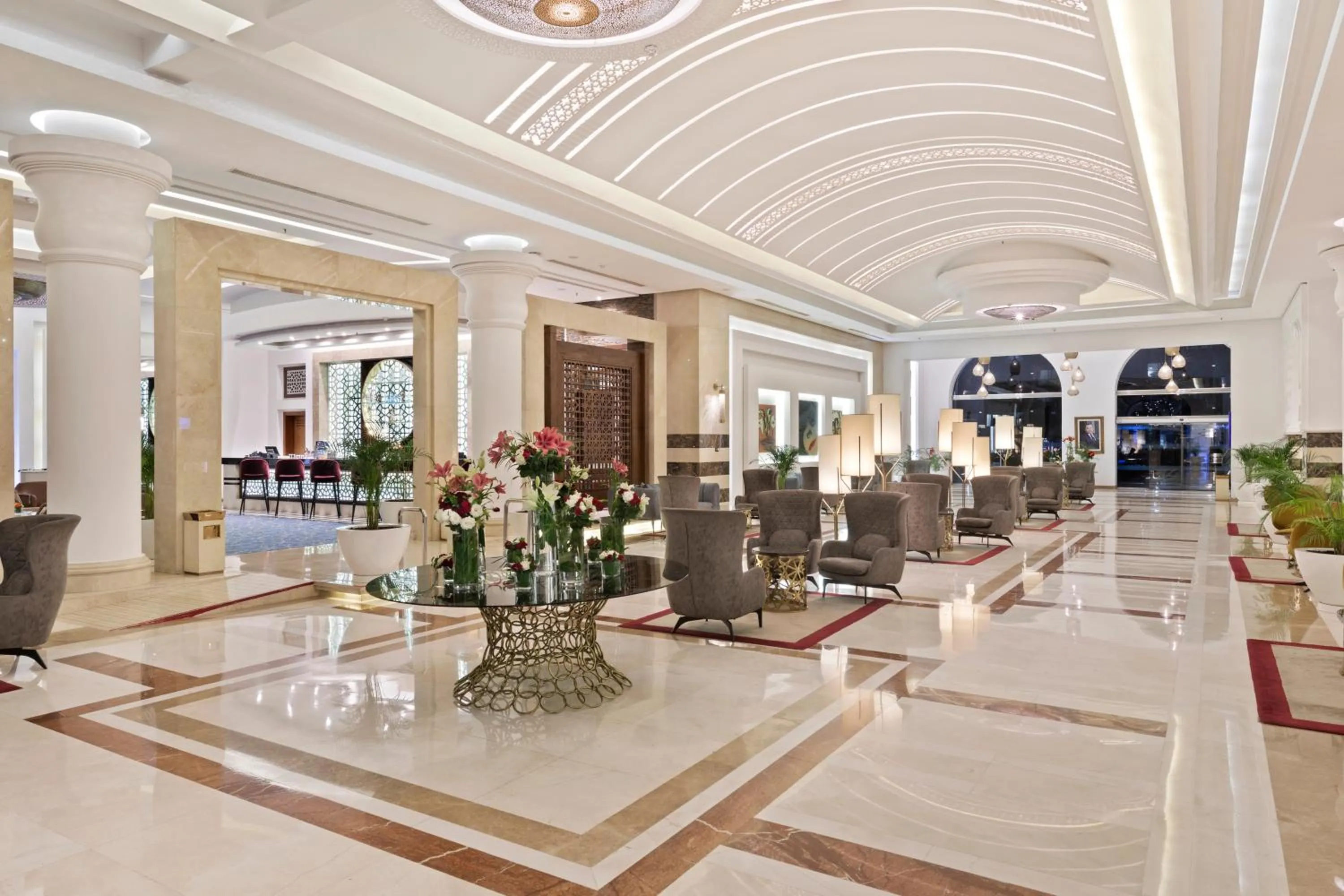 Lobby or reception in Savoy Le Grand Hotel Marrakech